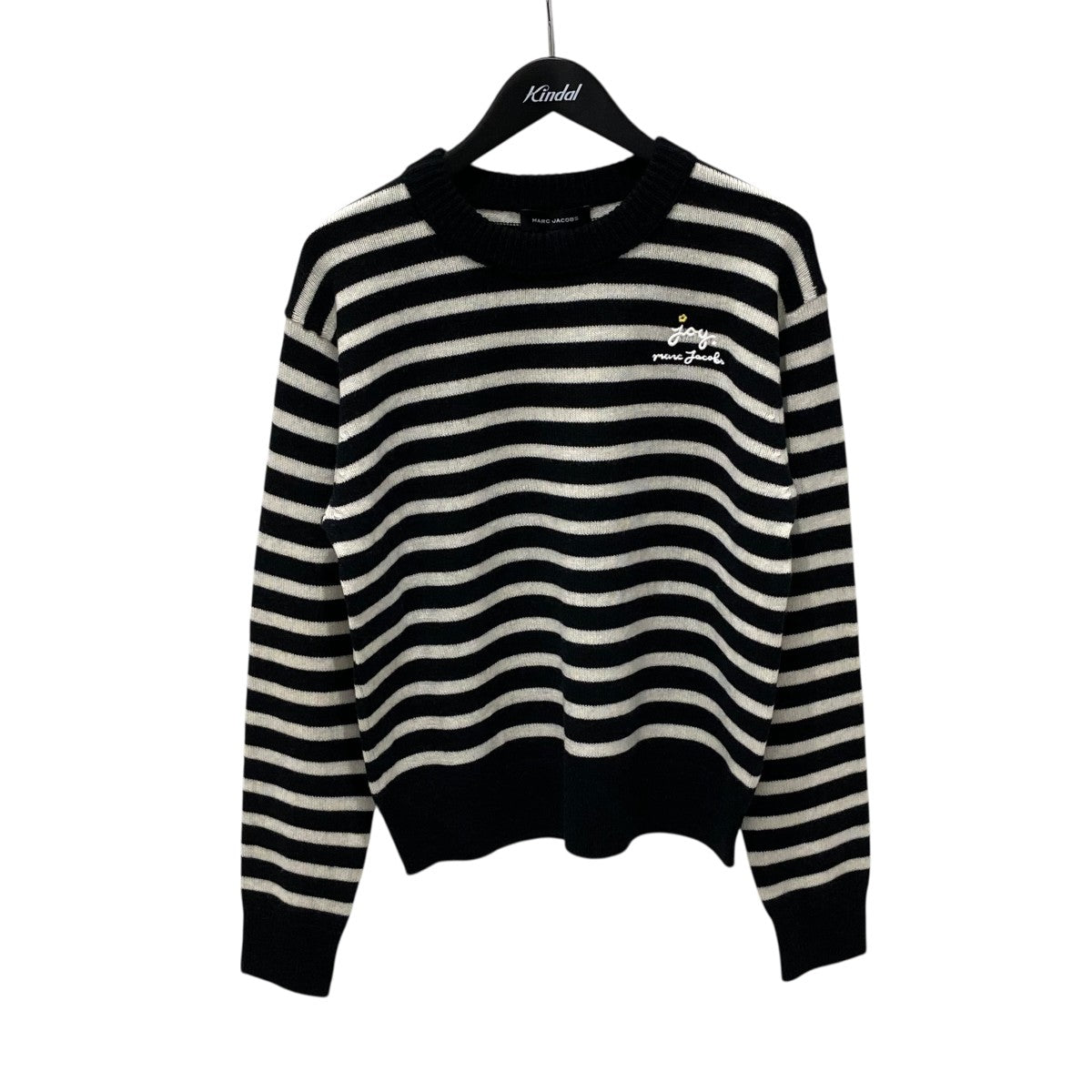 MARC JACOBS 25AWジョイ ストライプクルーネックニット2F5RTP003K10 古着・中古-1枚目のアイテム画像