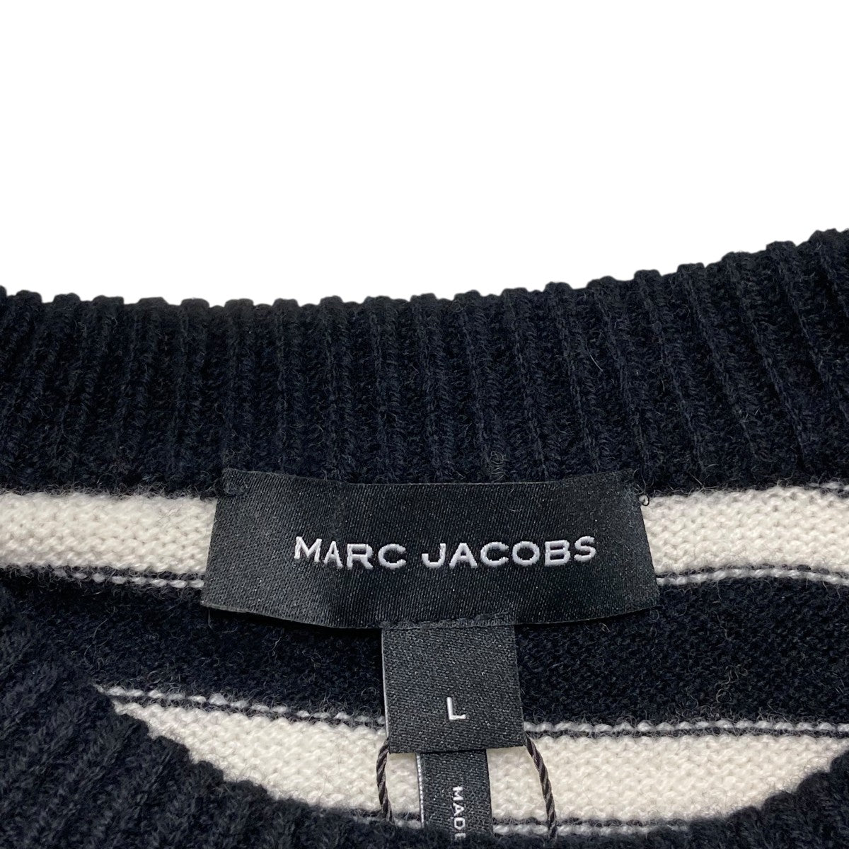 MARC JACOBS 25AWジョイ ストライプクルーネックニット2F5RTP003K10 古着・中古-5枚目のアイテム画像
