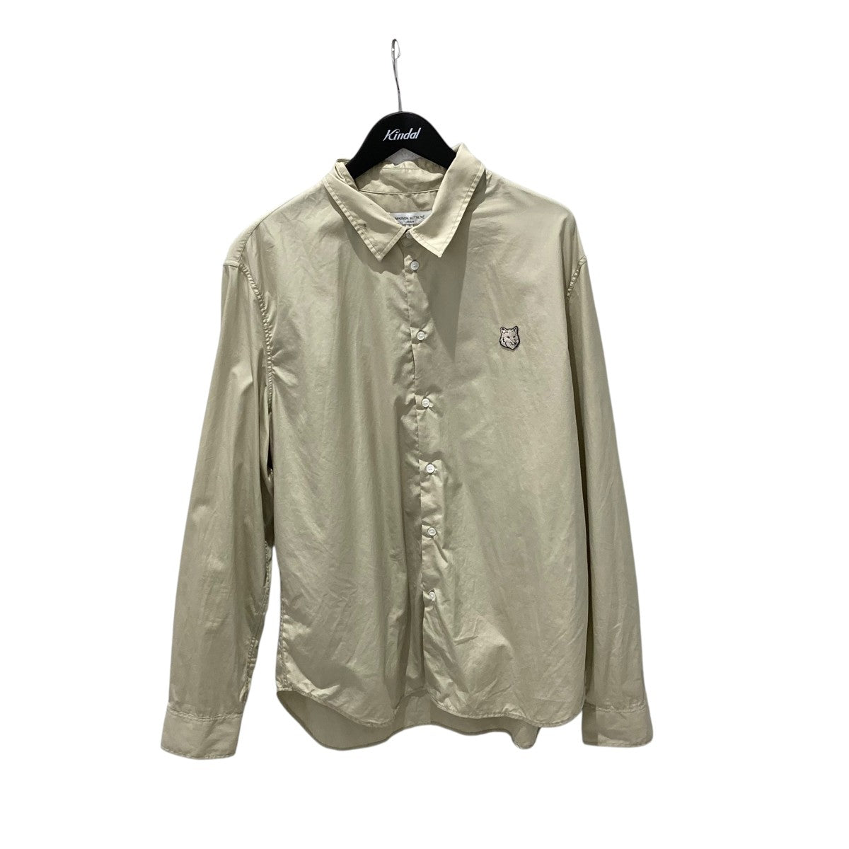 MAISON KITSUNE BOLD FOX HEAD RELAXED SHIRT長袖シャツＭＭ00403ＷＣ5030 古着・中古-1枚目のアイテム画像