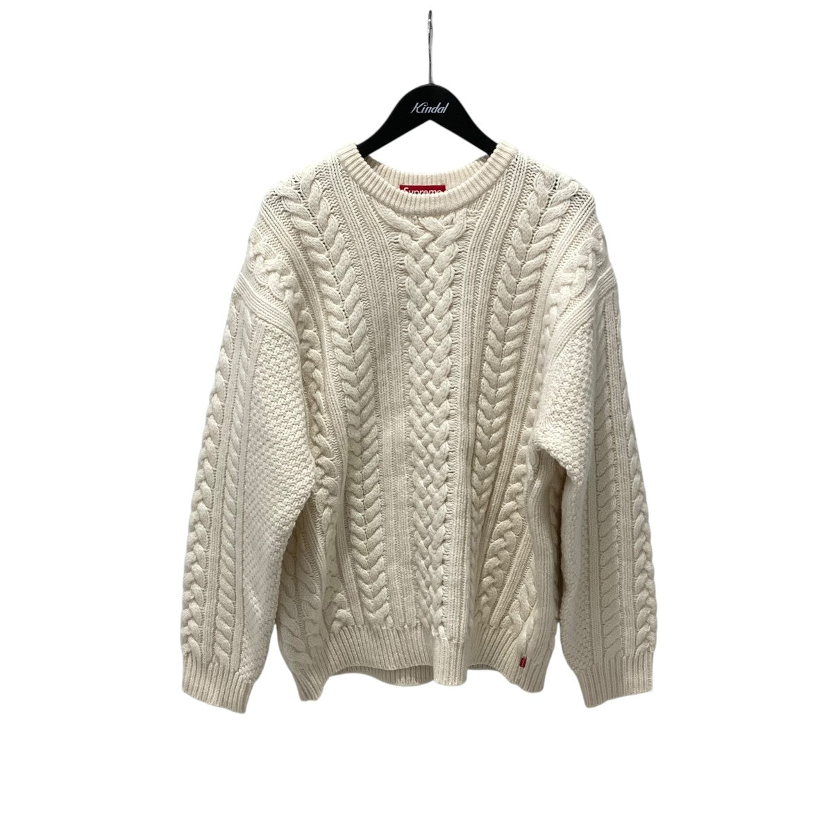 Supreme(シュプリーム) 23AWApplique Cable Knit Sweaterケーブル