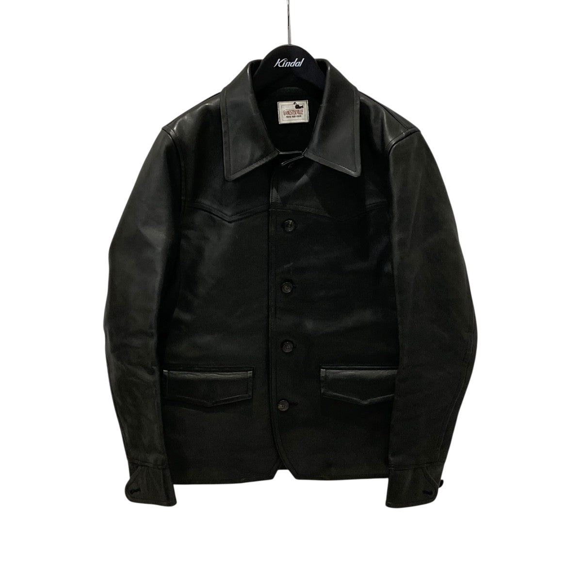 GANGSTERVILLE(ギャングスタビル) カーコートレザージャケットGSV-12