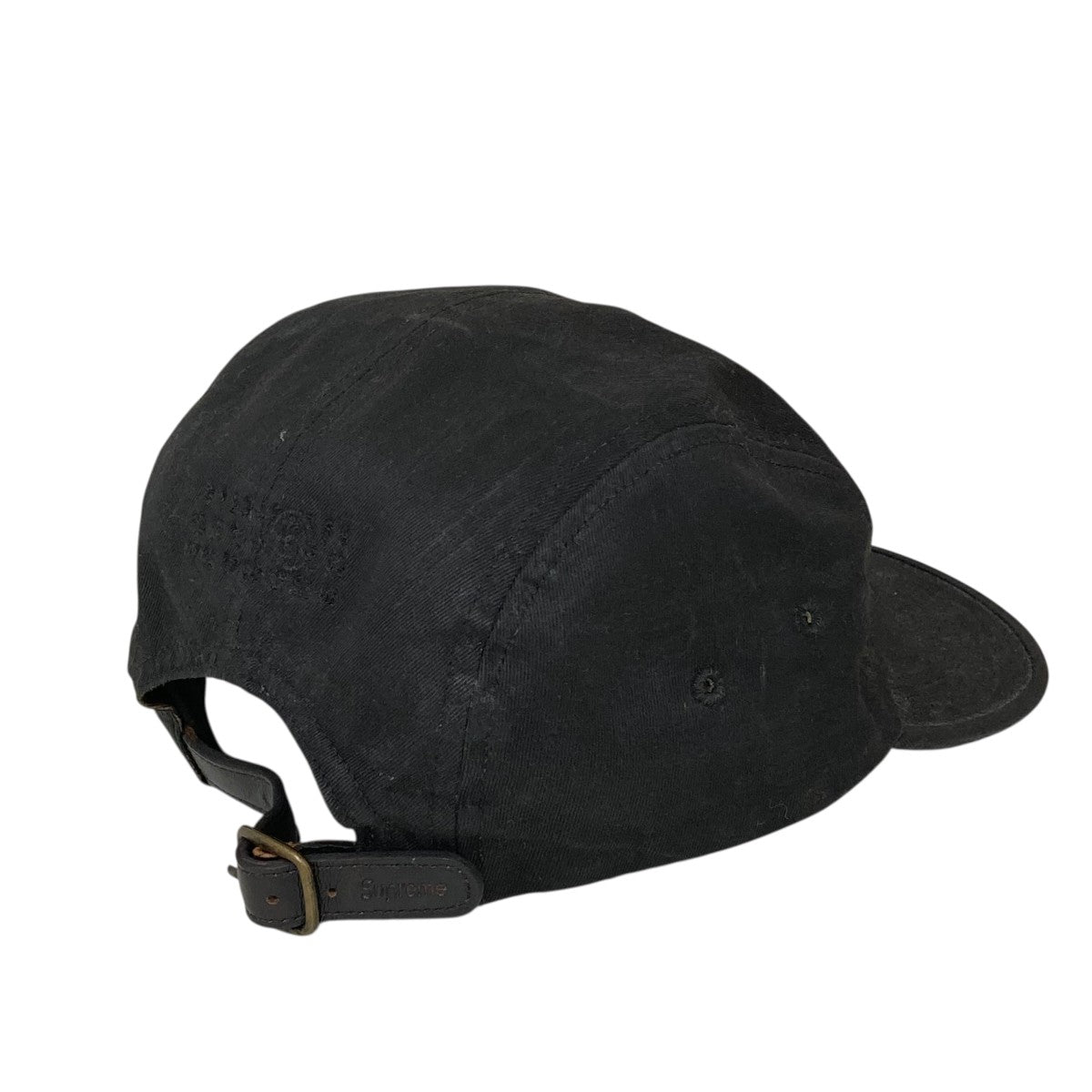 Supreme×MM6 Maison Margiela Painted Camp Capキャップ ブラック