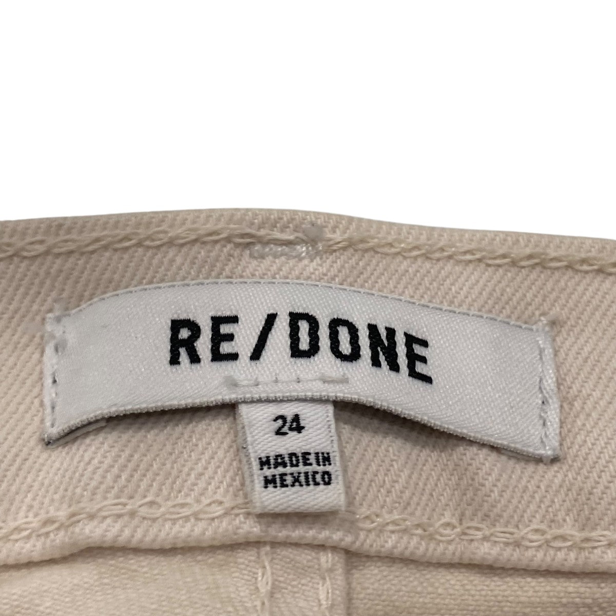 RE／DONE 70S CROP BOOTデニムパンツ193-03W70CRBT 古着・中古-8枚目のアイテム画像