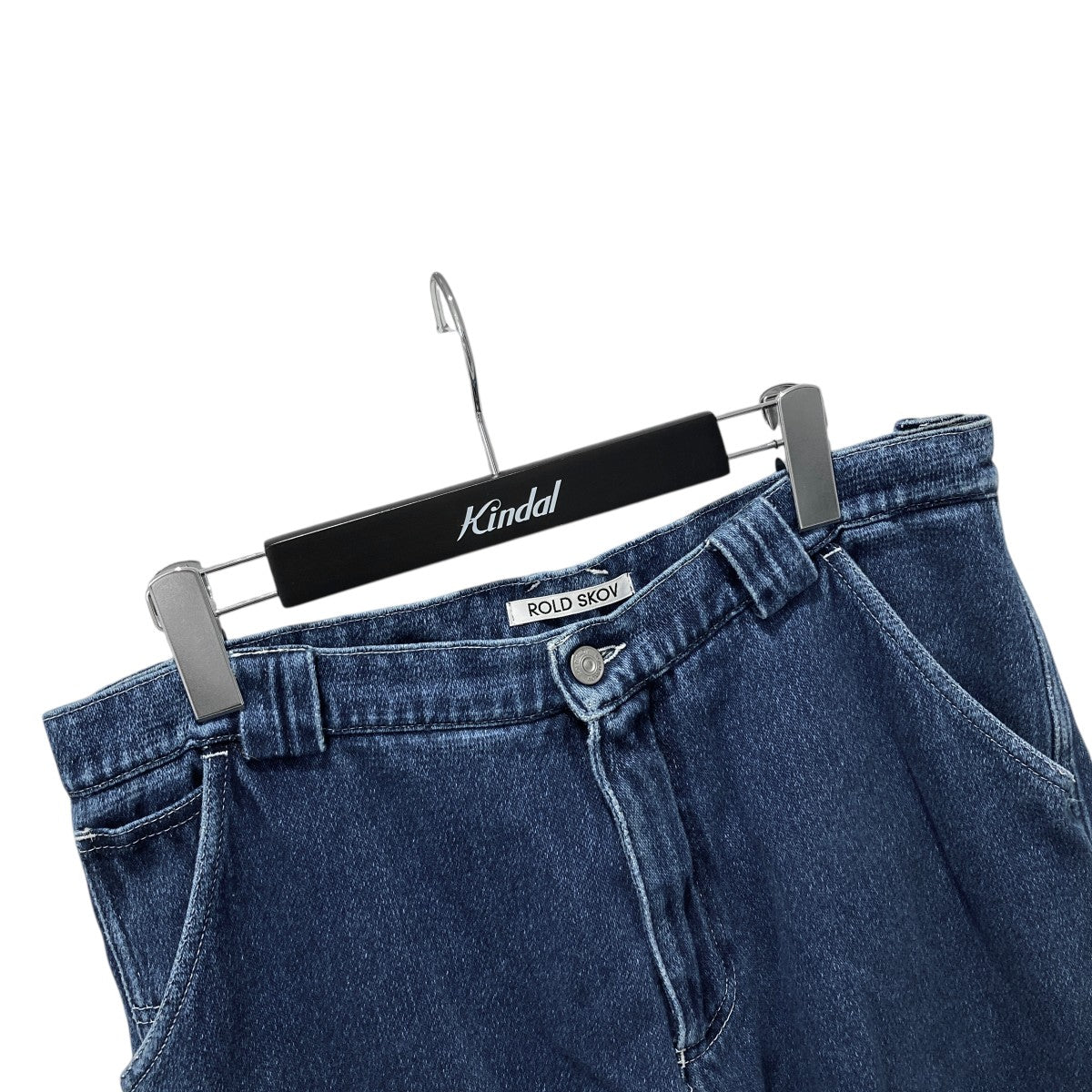 ダブルニーデニムパンツ