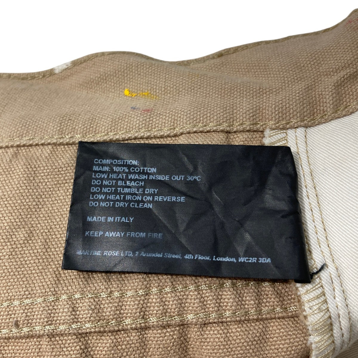 MARTINE ROSE マーティンローズ ペインター パンツ M Martine rose(マーティンローズ) ペインターパンツ52-04-31