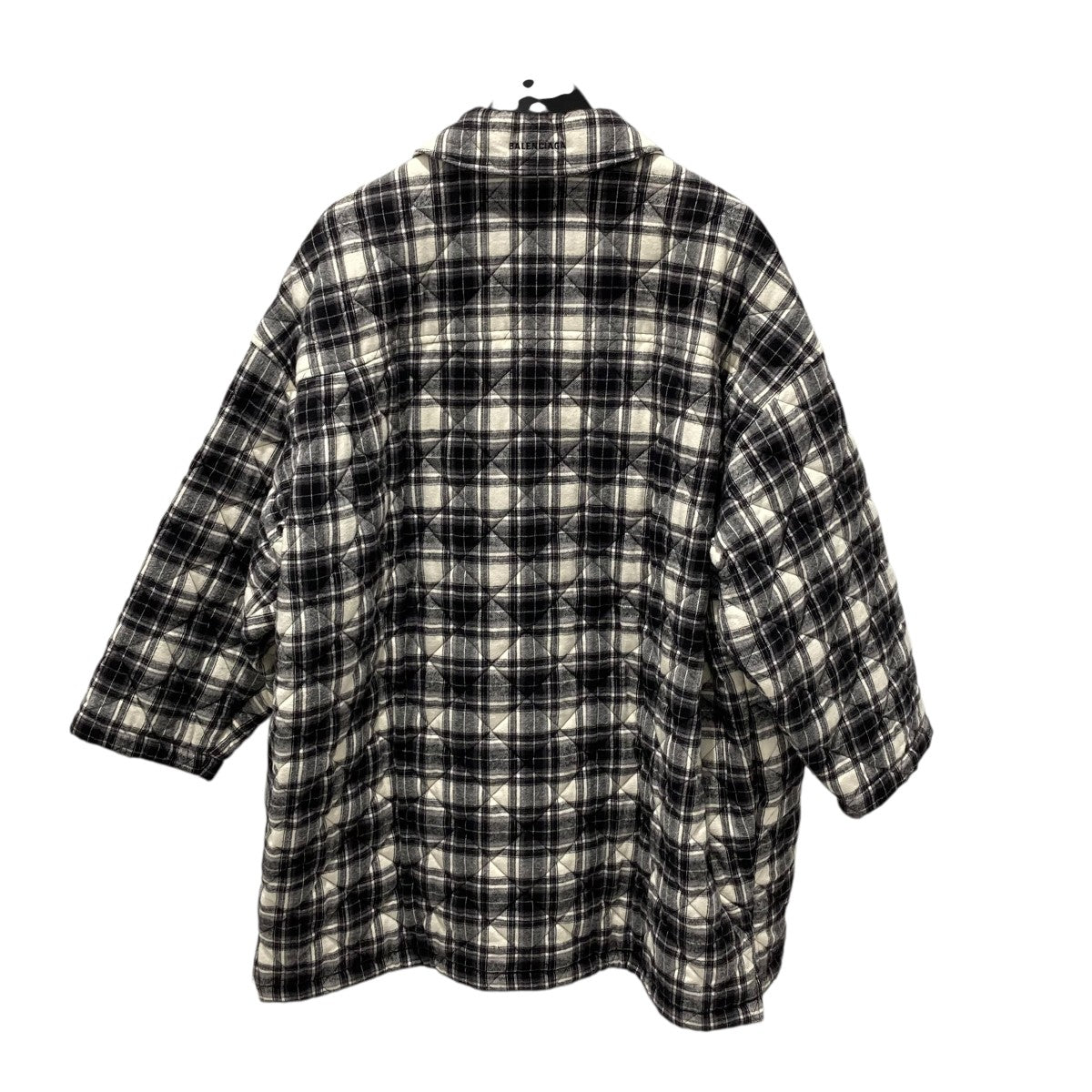 Balenciaga フーデッド シャツジャケット ブラック の メンズ フーデッド ジップアップ ジャケット | Balenciaga