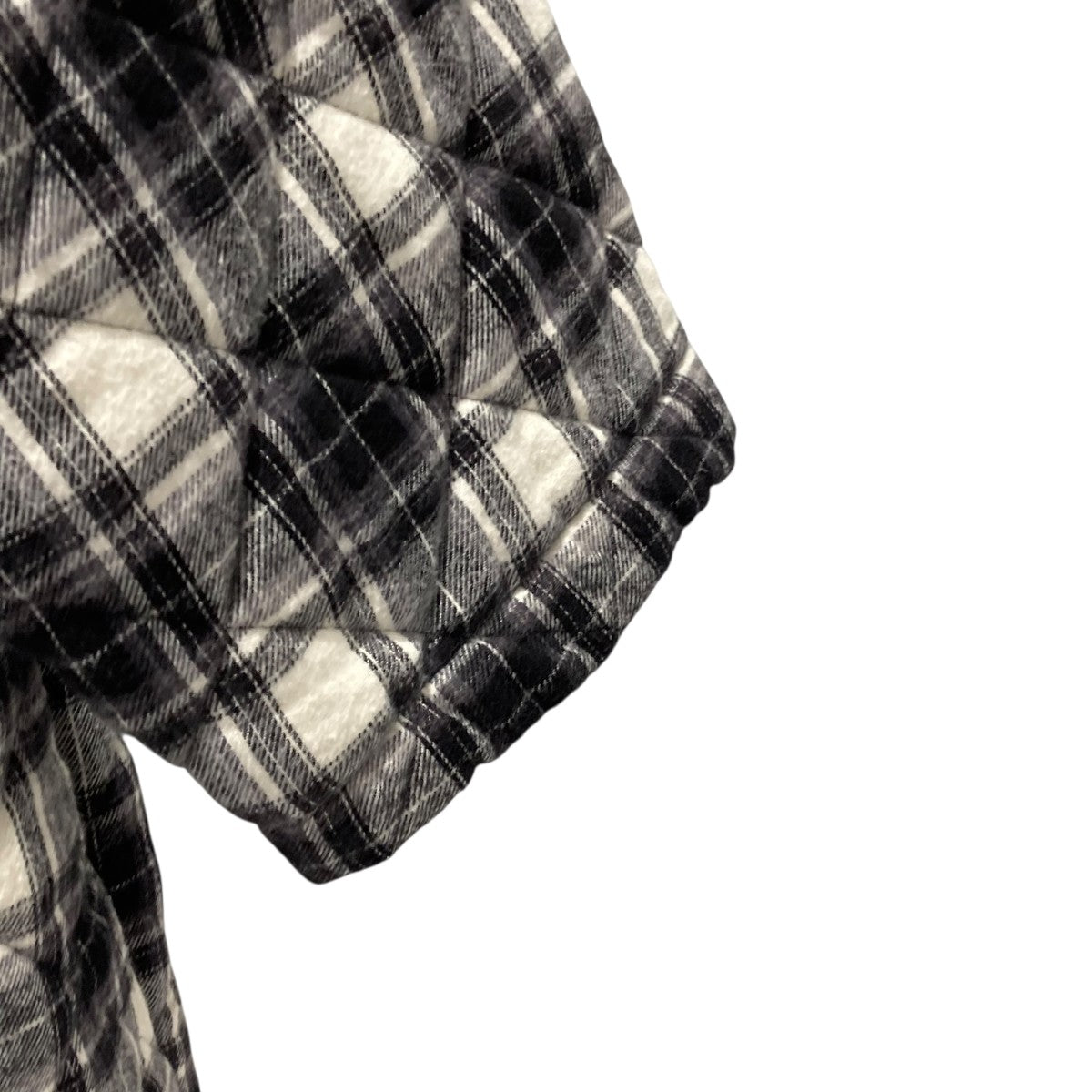 BALENCIAGA(バレンシアガ) チェック中綿入りチェックシャツジャケット