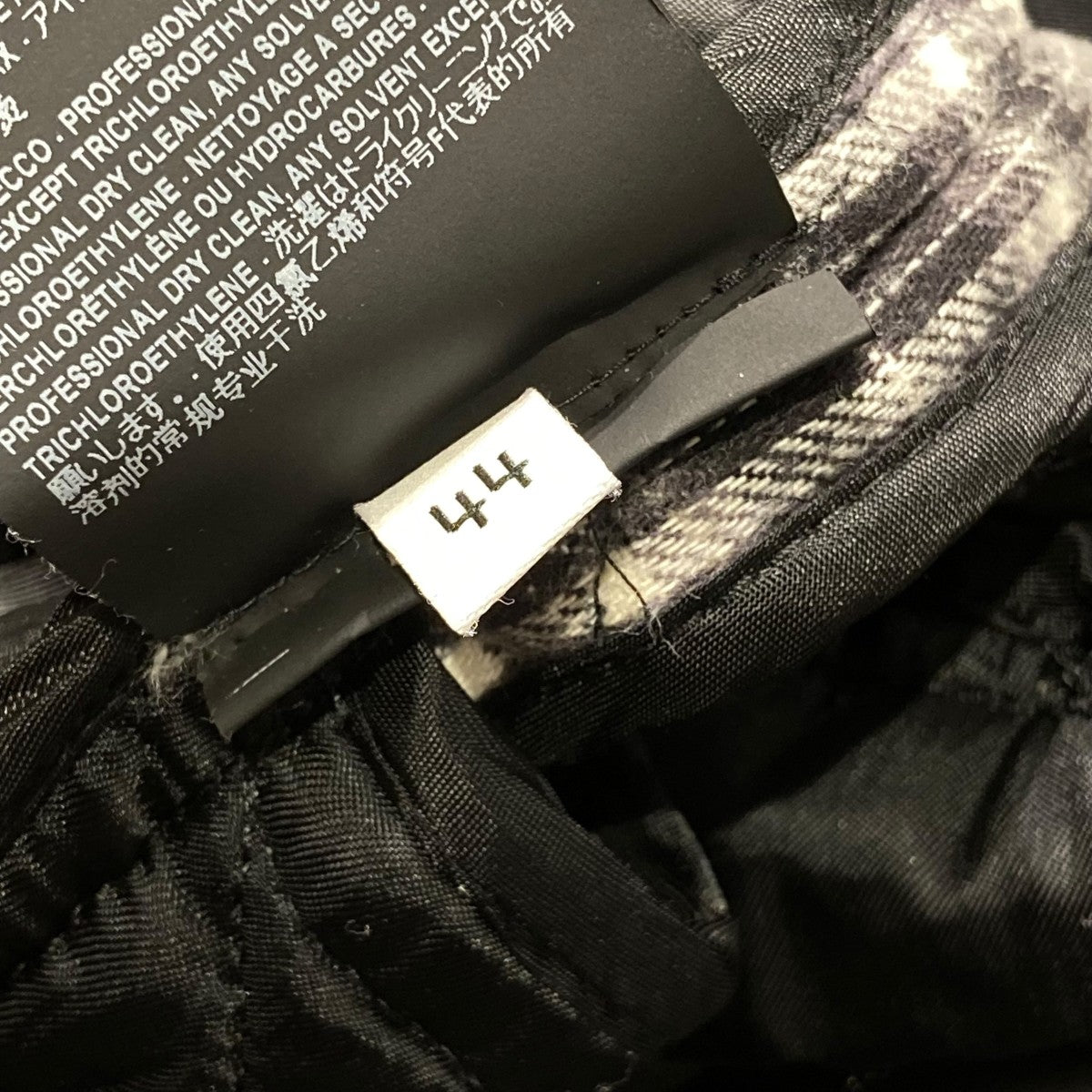 BALENCIAGA(バレンシアガ) チェック中綿入りチェックシャツジャケット