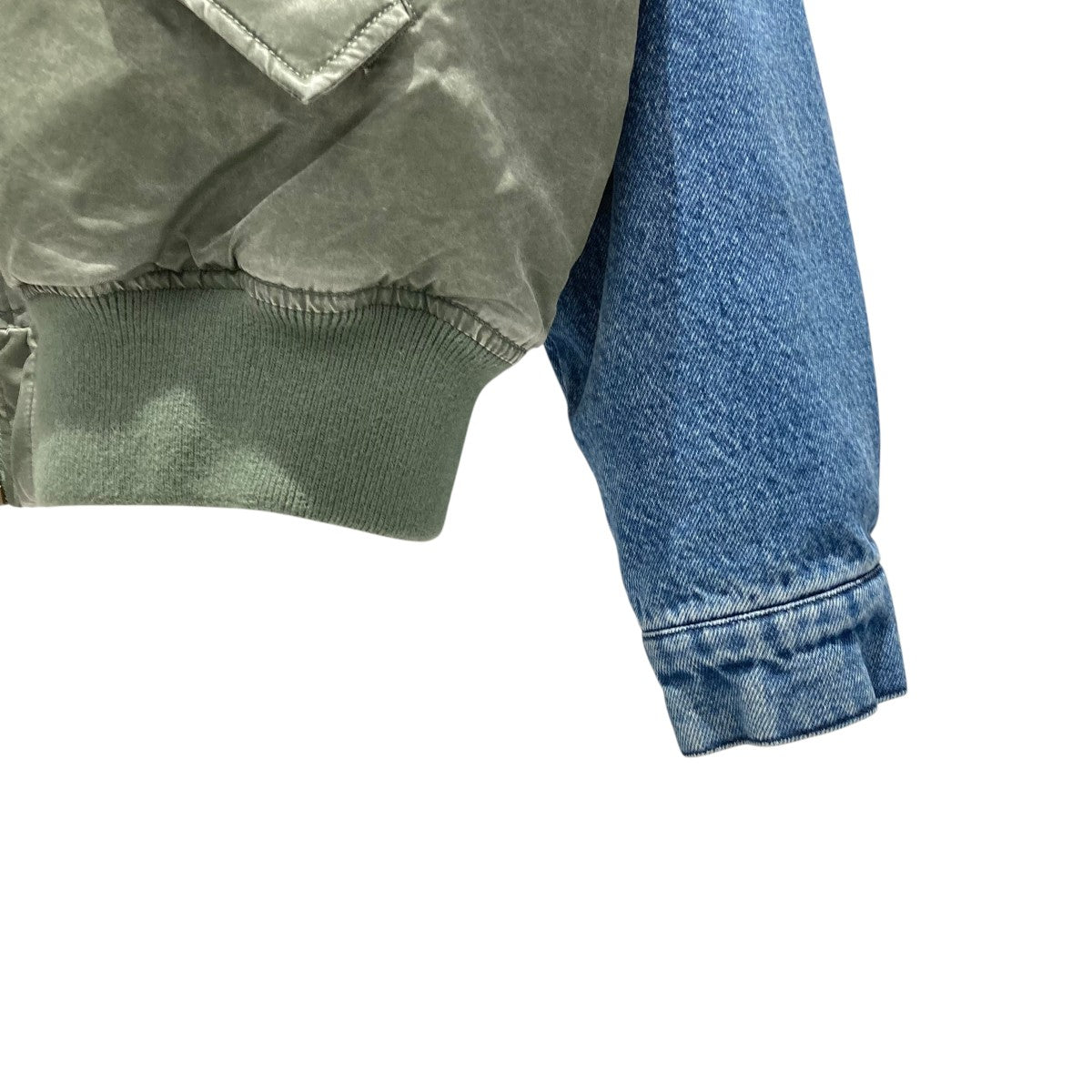 Supreme(シュプリーム) 23SSDenim Sleeve MA-1MA-1ジャケット オリーブ