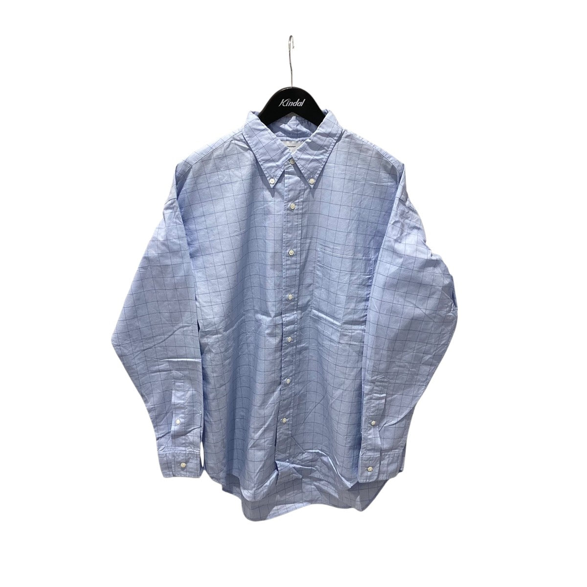 Graphpaper ThomasMason L S B．D Box Shirtチェックシャツ 古着・中古-1枚目のアイテム画像
