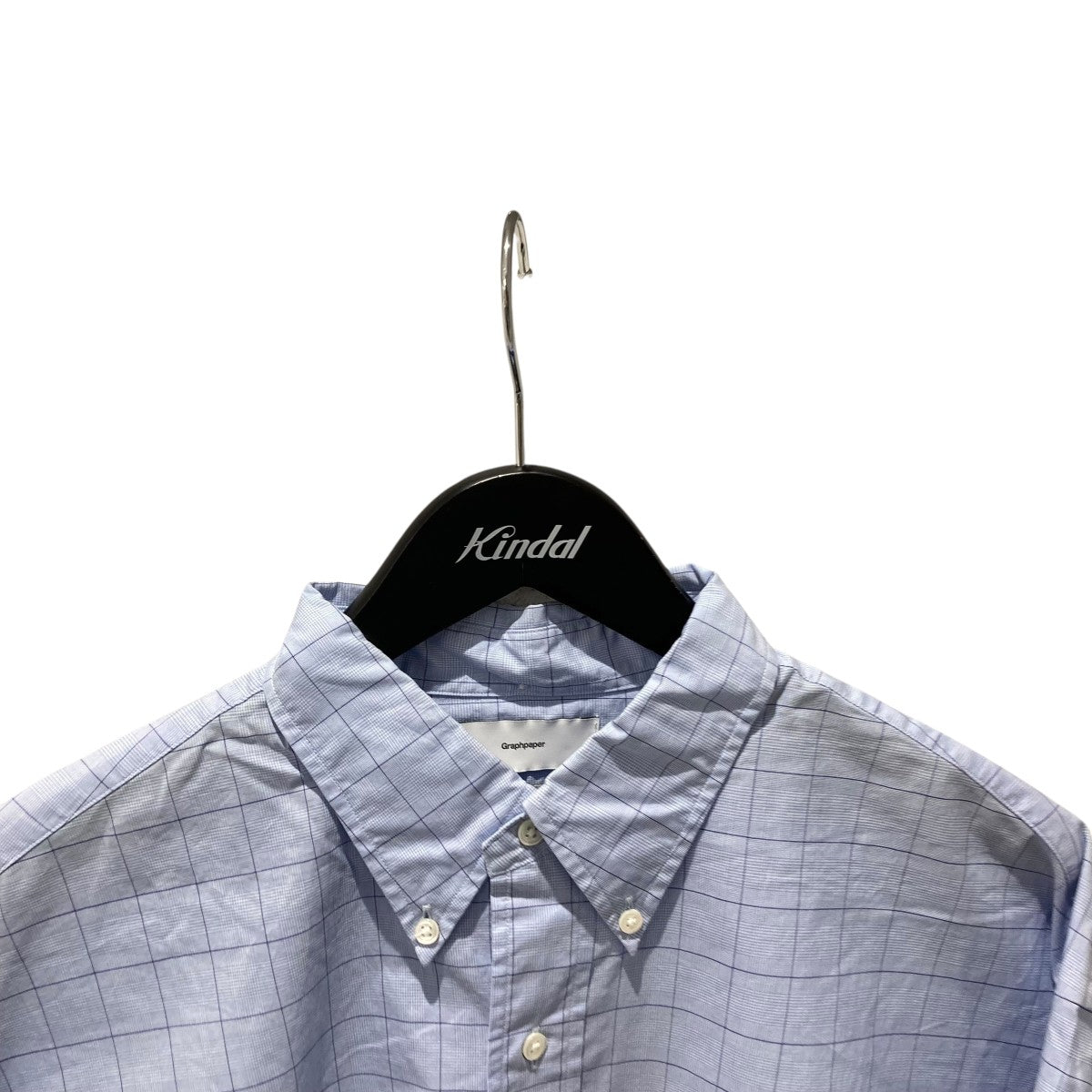 Graphpaper ThomasMason L S B．D Box Shirtチェックシャツ 古着・中古-3枚目のアイテム画像
