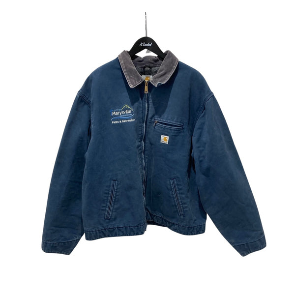 CarHartt(カーハート) 裏ブランケットデトロイトジャケット ネイビー