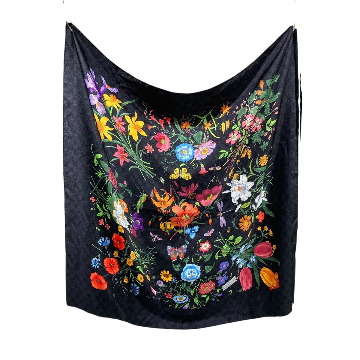 GUCCI(グッチ) スカーフ760711 760711 ブラック｜【公式】カインドオル