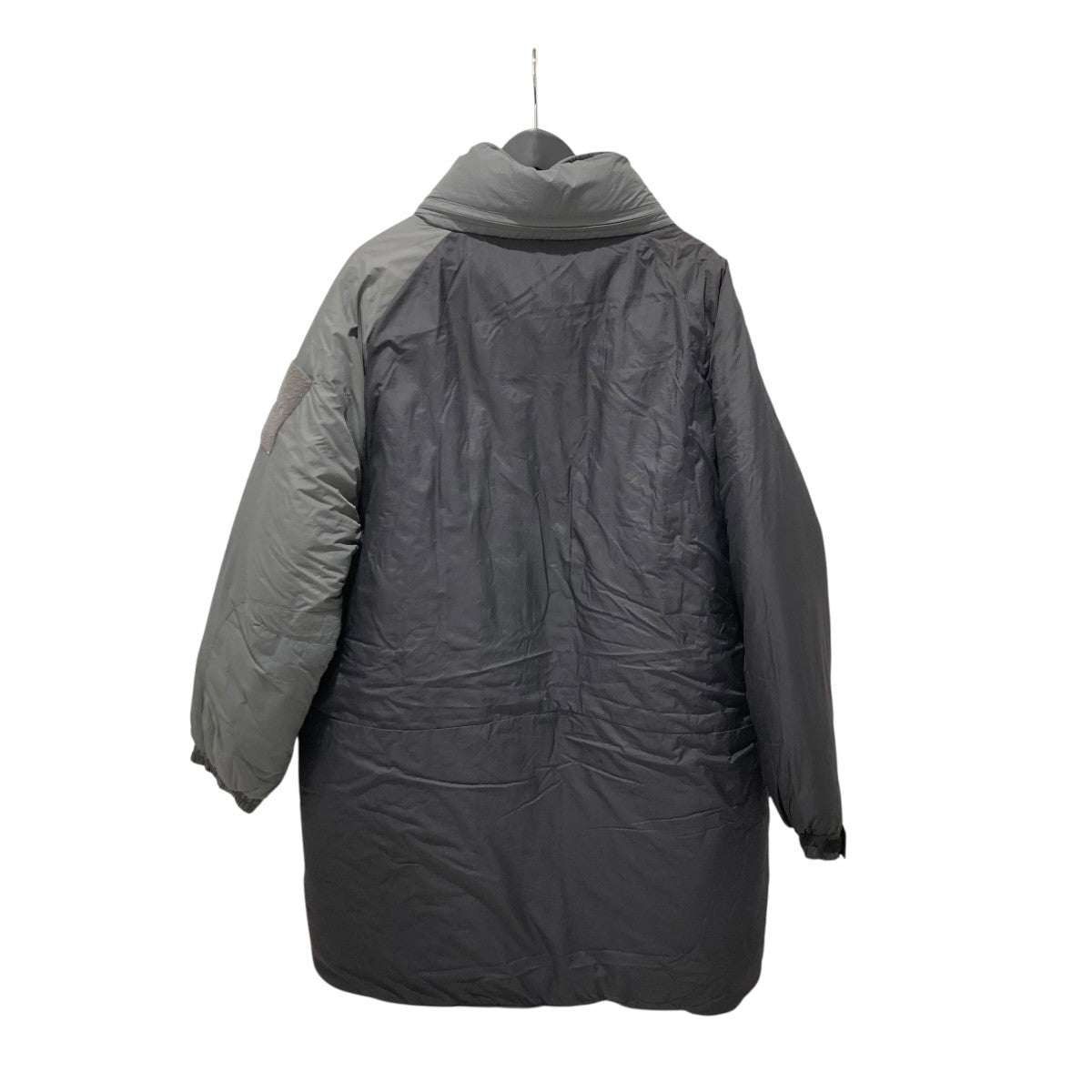 WILDTHINGS / ダウンジャケット/L/ナイロン/GRY/無地/WT21111SN WILD THINGS(ワイルドシングス) MONSTER PARKA '20ロングダウン