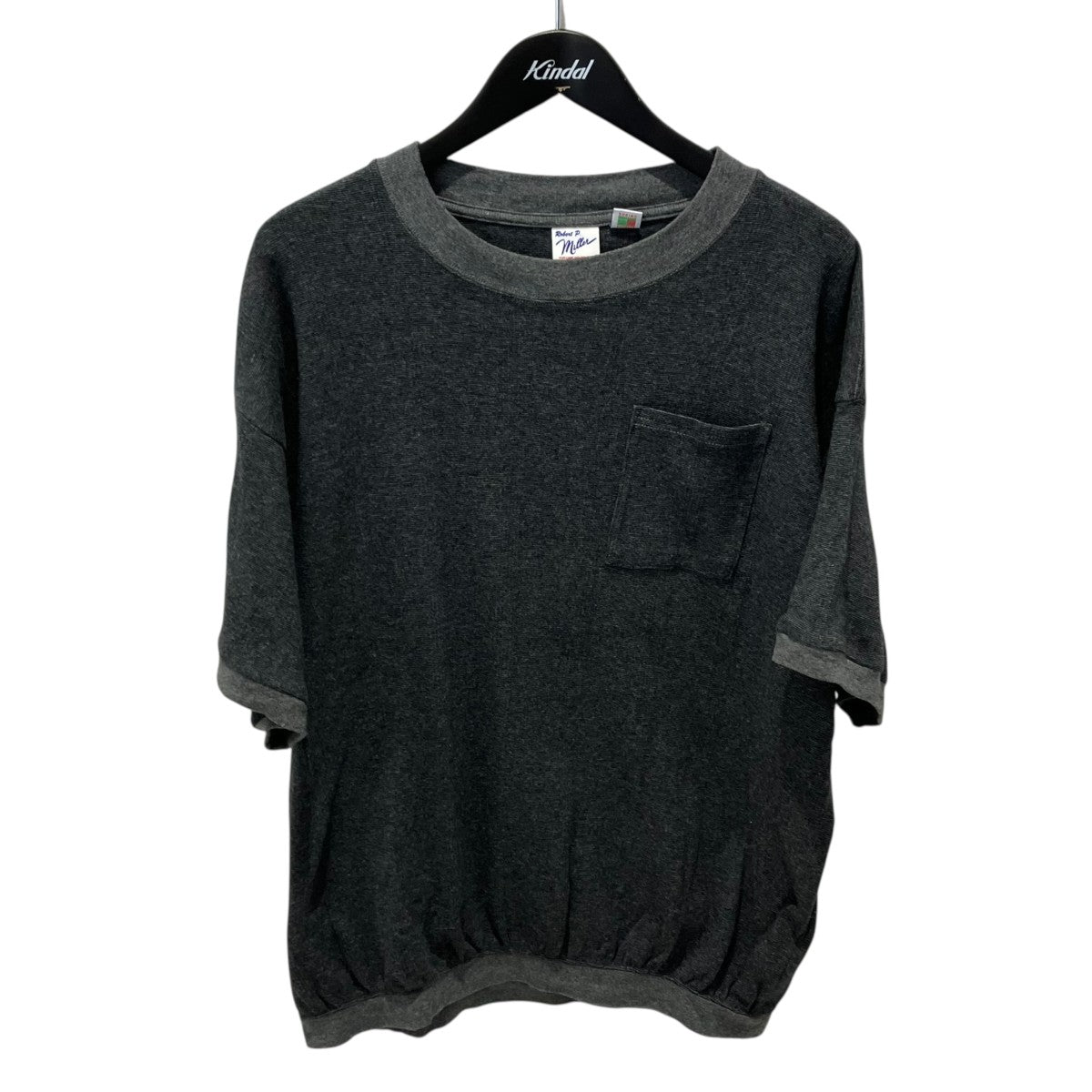 RELAX FIT×Robert P．Miller 25SSPanel Rib Border T-shirt半袖カットソー 古着・中古-1枚目のアイテム画像