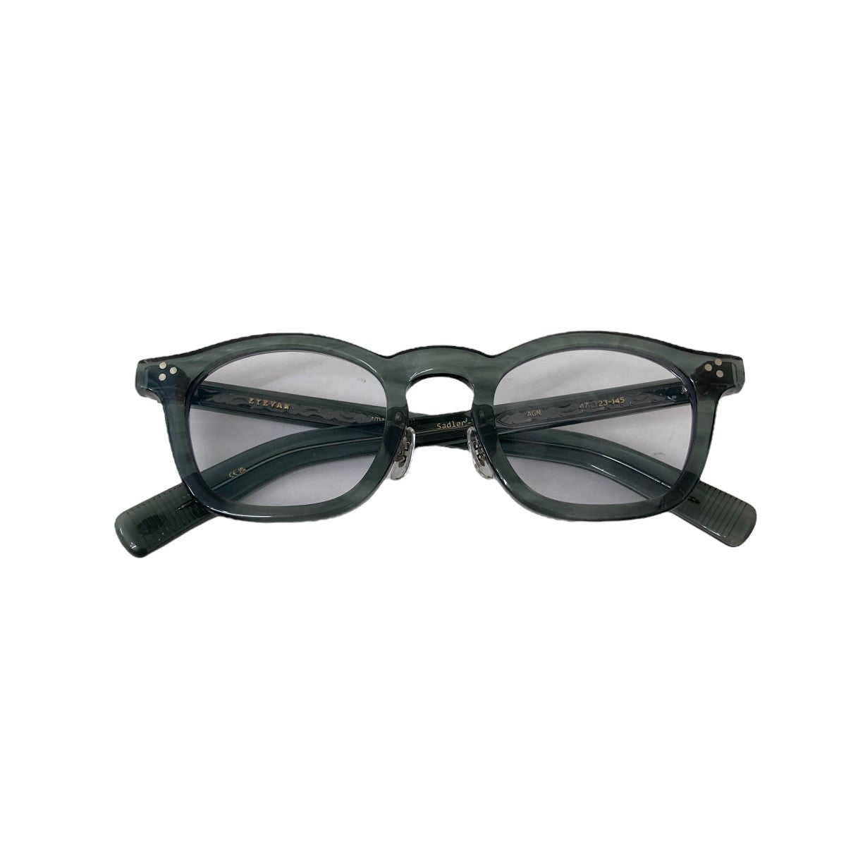 EYEVAN(アイヴァン) Sadler CP眼鏡 クリアブラック サイズ 47