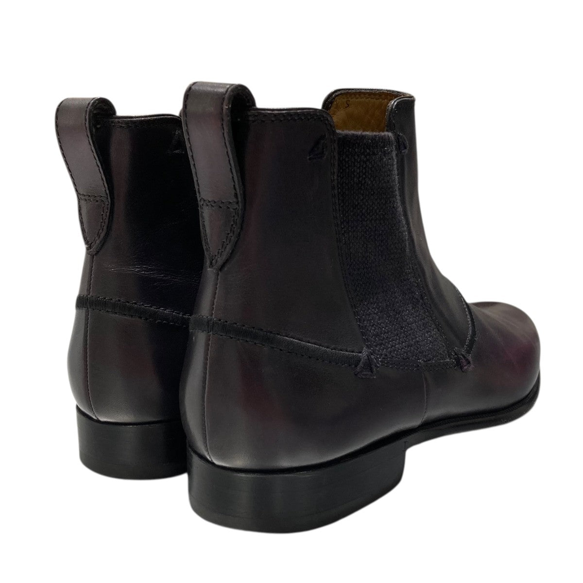 Berluti ベルルッティサイドゴアブーツ カリグラフィ レザーブーツ Berluti ◇ベルルッティ◇超美品 メンズ サイドゴアブーツ カーシブ