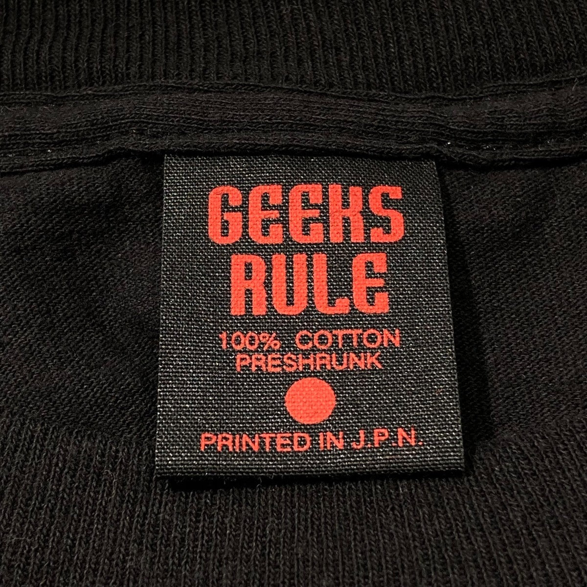 geeks rule×GEEKS RULE serial experiments lainプリントTシャツ 古着・中古-5枚目のアイテム画像