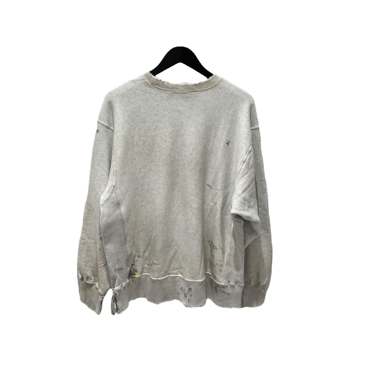 ANCELLM(アンセルム) 23AWHAND PAINTING SWEAT SHIRTクルーネック