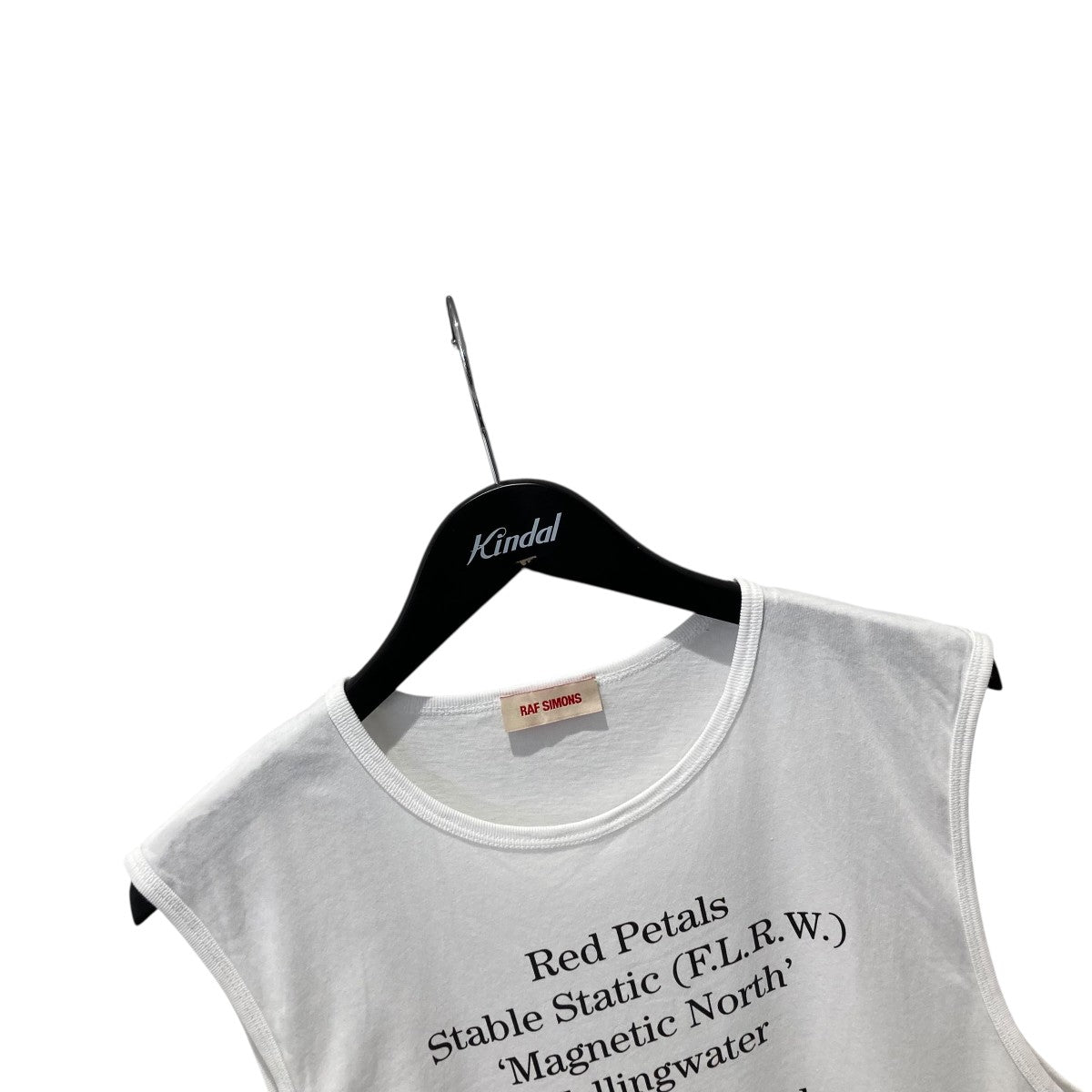 RAF SIMONS ノースリーブTシャツ201-146a 古着・中古-3枚目のアイテム画像