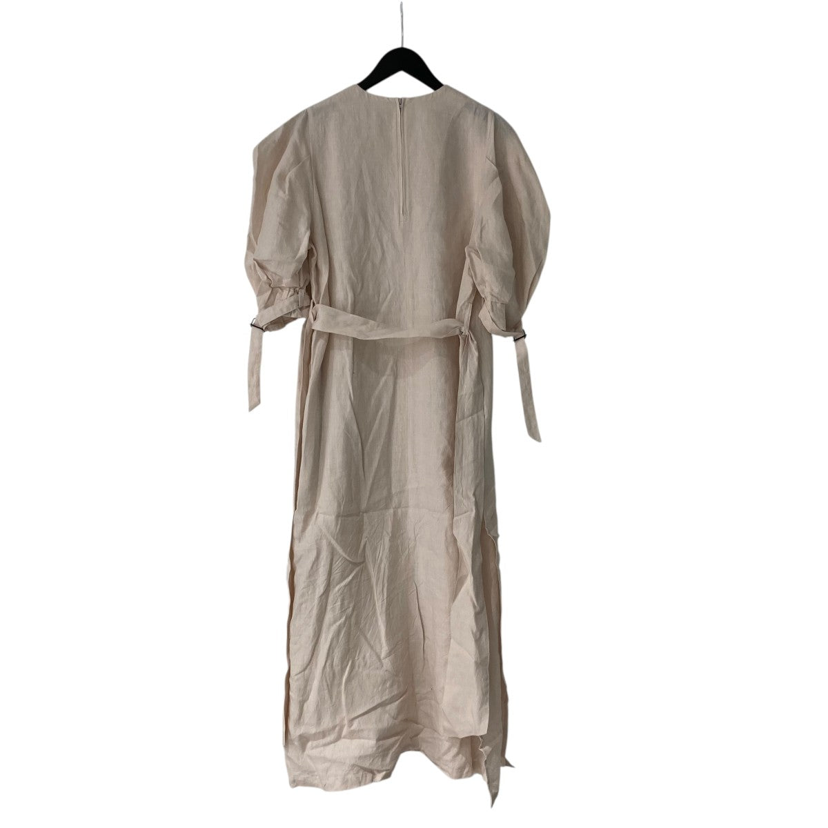 HYKE(ハイク) 22SSlinen short sleeve maxi dressリネンワンピース221