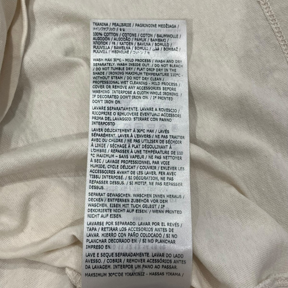 Maison Margiela 25SSスタンプロゴTTシャツS51GC0534 古着・中古-6枚目のアイテム画像