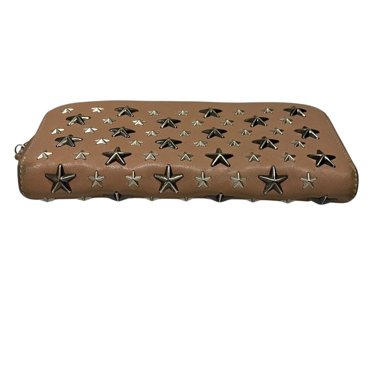 JIMMY CHOO スタースタッズラウンドジップウォレット長財布 古着・中古-3枚目のアイテム画像