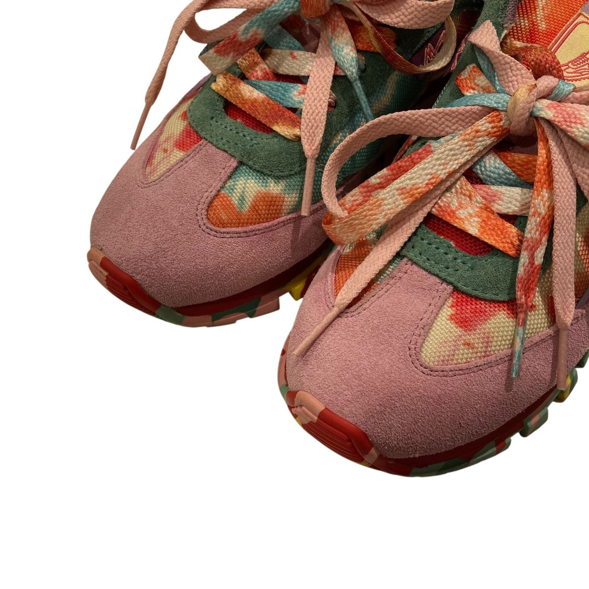 THE TIE DYE with addition of leatherスニーカーM9002320