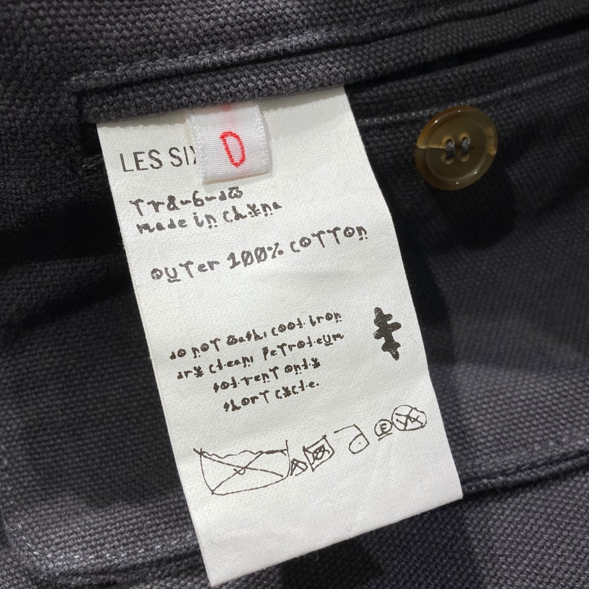 LES SIX(レシス) TVA-6-DWジップジャケット264253041 264253041