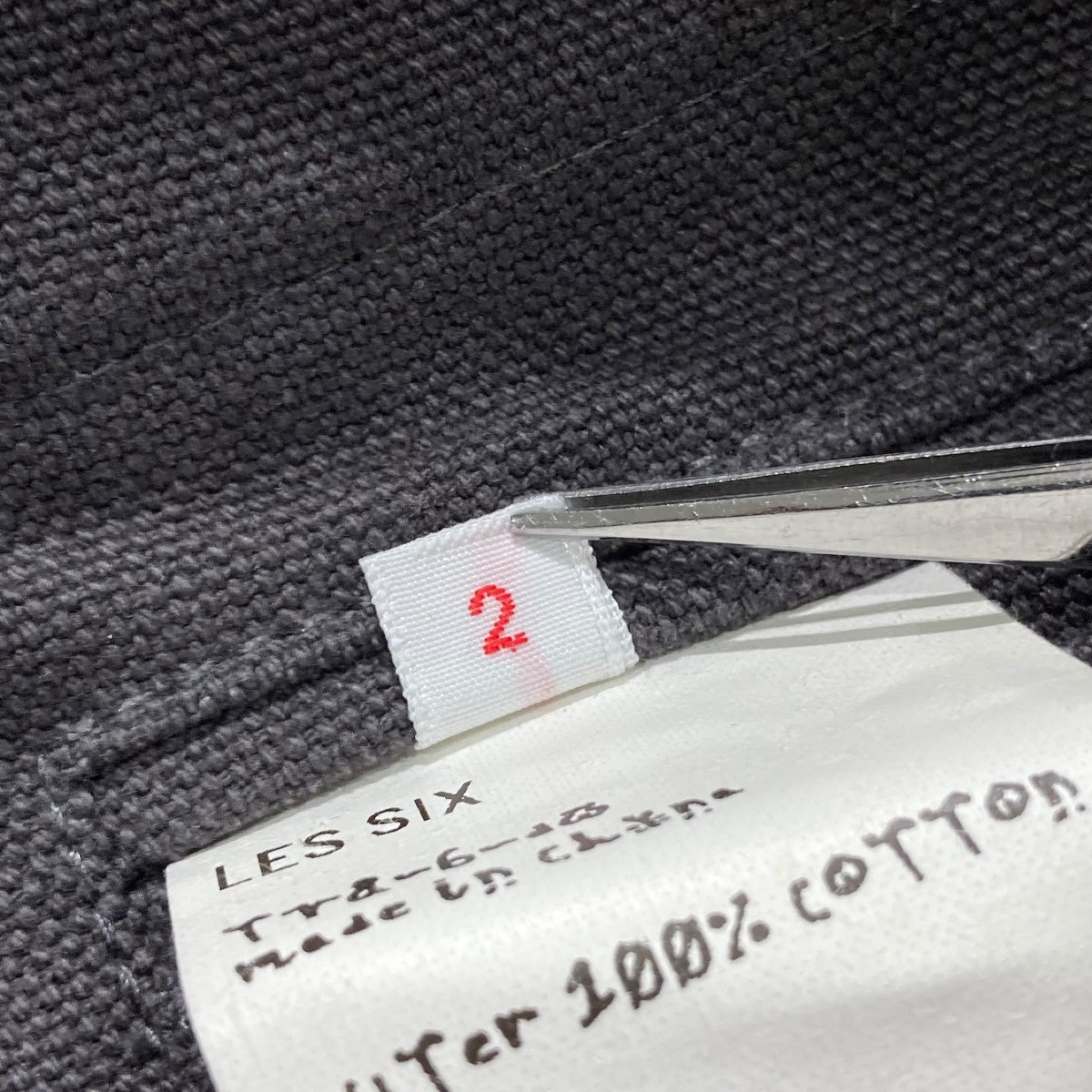 LES SIX(レシス) TVA-6-DWジップジャケット264253041 264253041