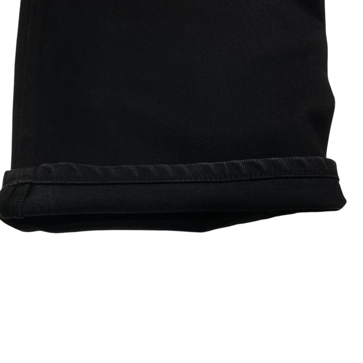 Cristaseya クリスタセヤ ブラック デニム Cristaseya(クリスタセヤ) BLACK DENIM PLEATED TROUSERSデニムパンツ