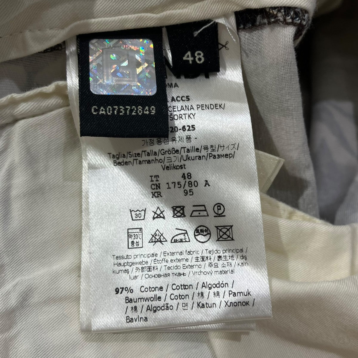 FENDI ハーフパンツ12cpf-20-625 古着・中古-6枚目のアイテム画像