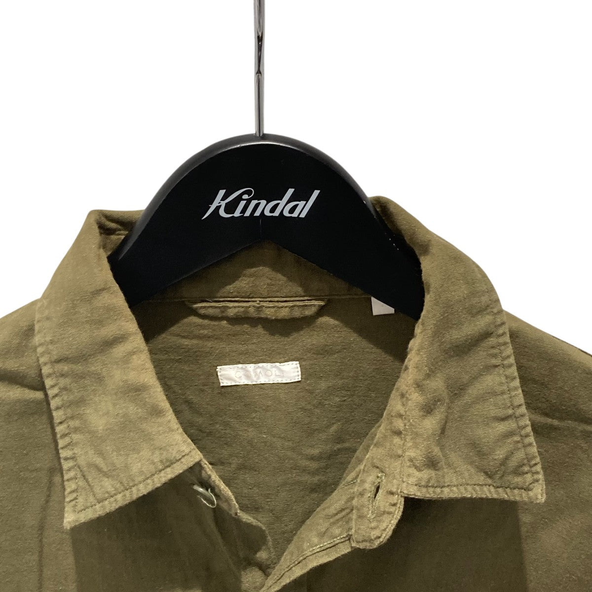 COMOLI(コモリ) ベタシャン CPOシャツt01-02011 t01-02011 ブラウン