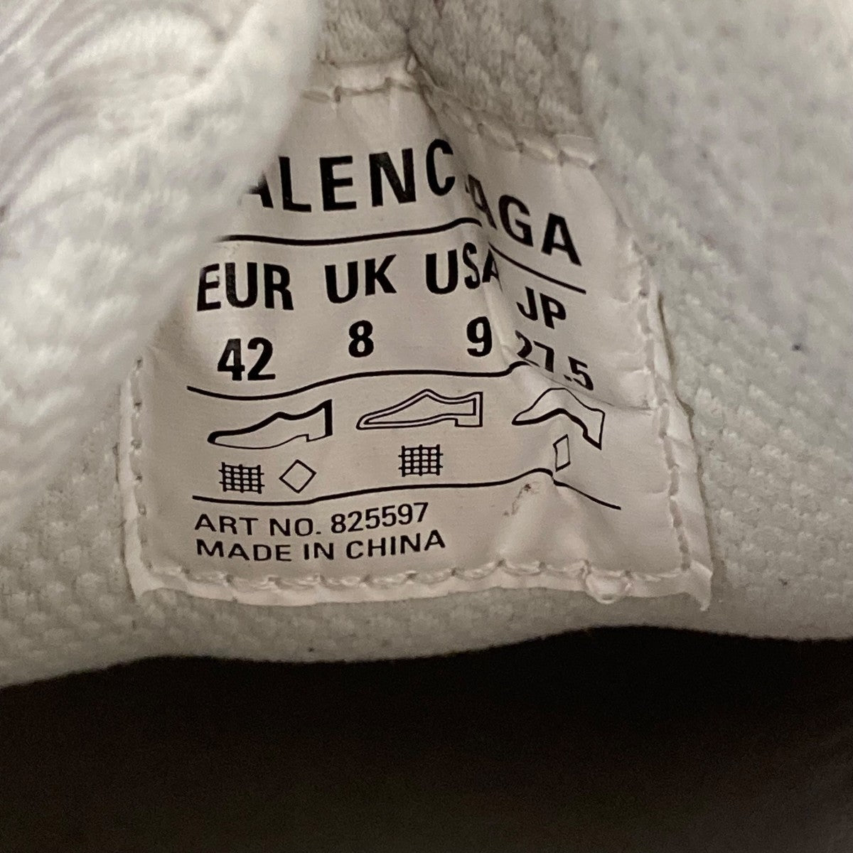 ラフレシア　e BALENCIAGA◇ 3XL トゥスプレースニーカー レディース