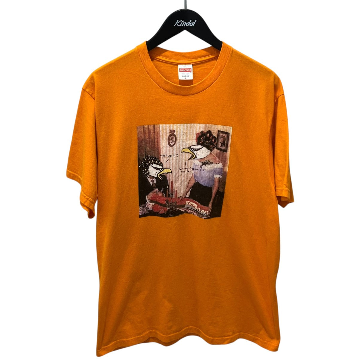 Supreme 22SSANTIHERO DOG TEETシャツ 古着・中古-1枚目のアイテム画像