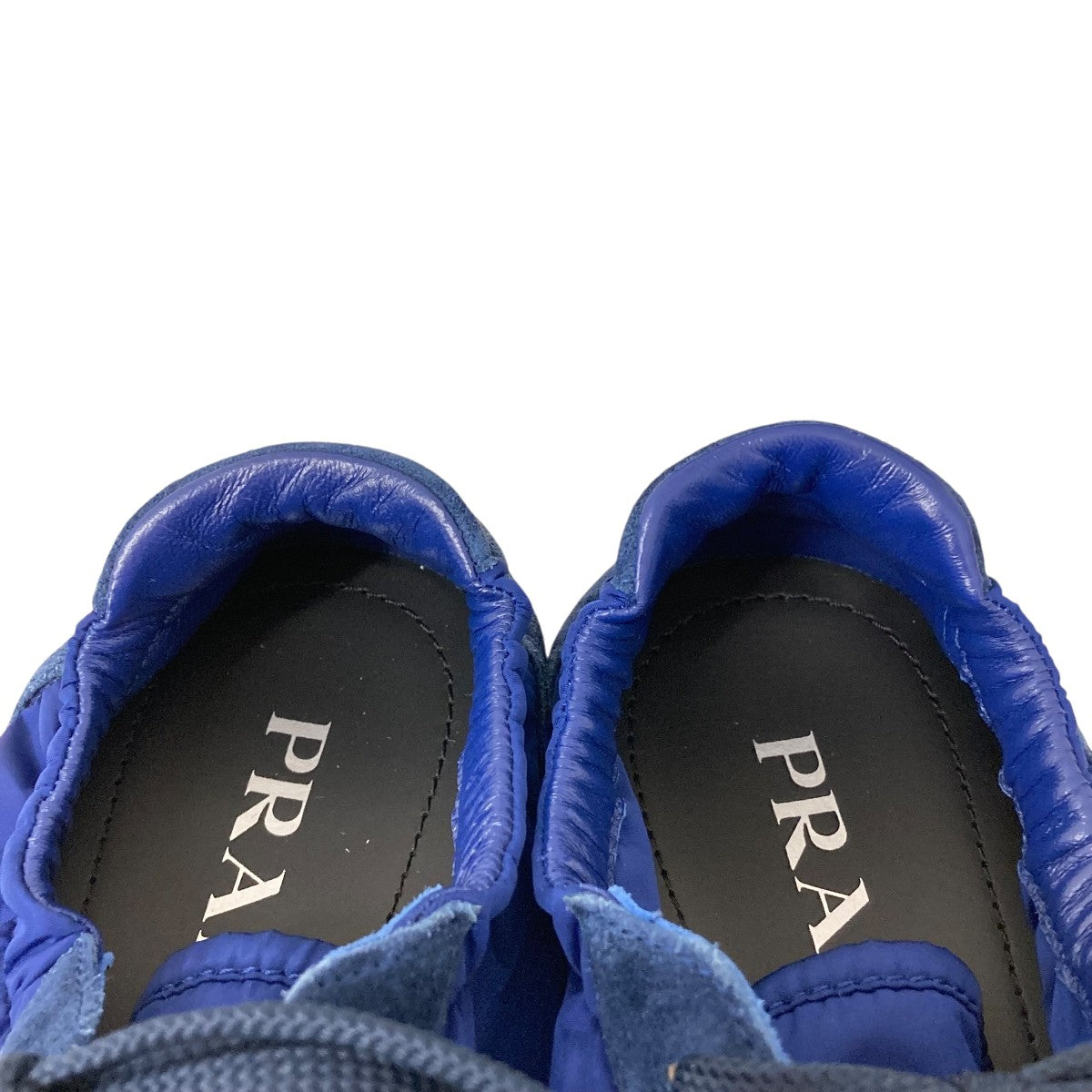 PRADA(プラダ) 25SSコラプス Re-Nylon スエード エラスティック