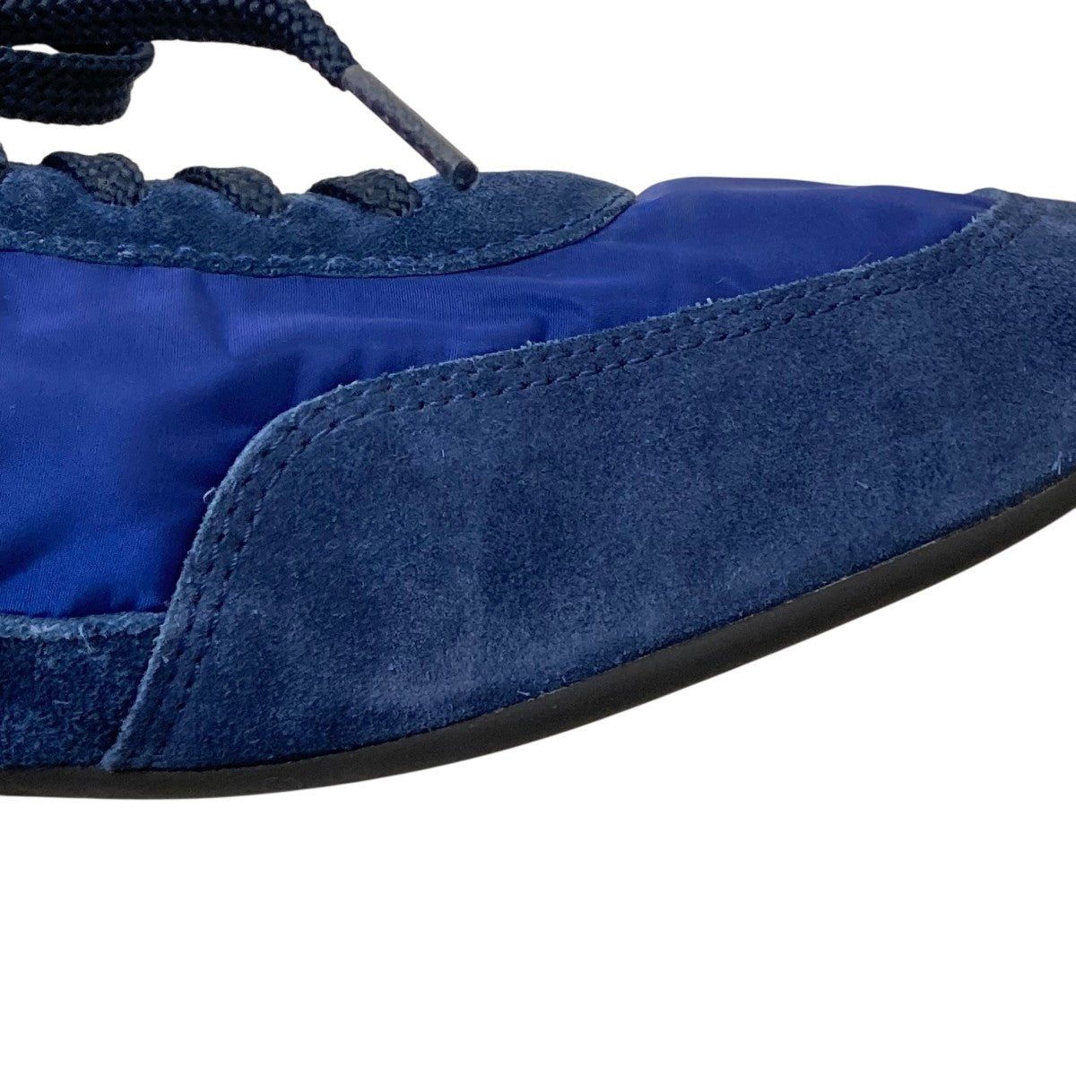 PRADA(プラダ) 25SSコラプス Re-Nylon スエード エラスティック