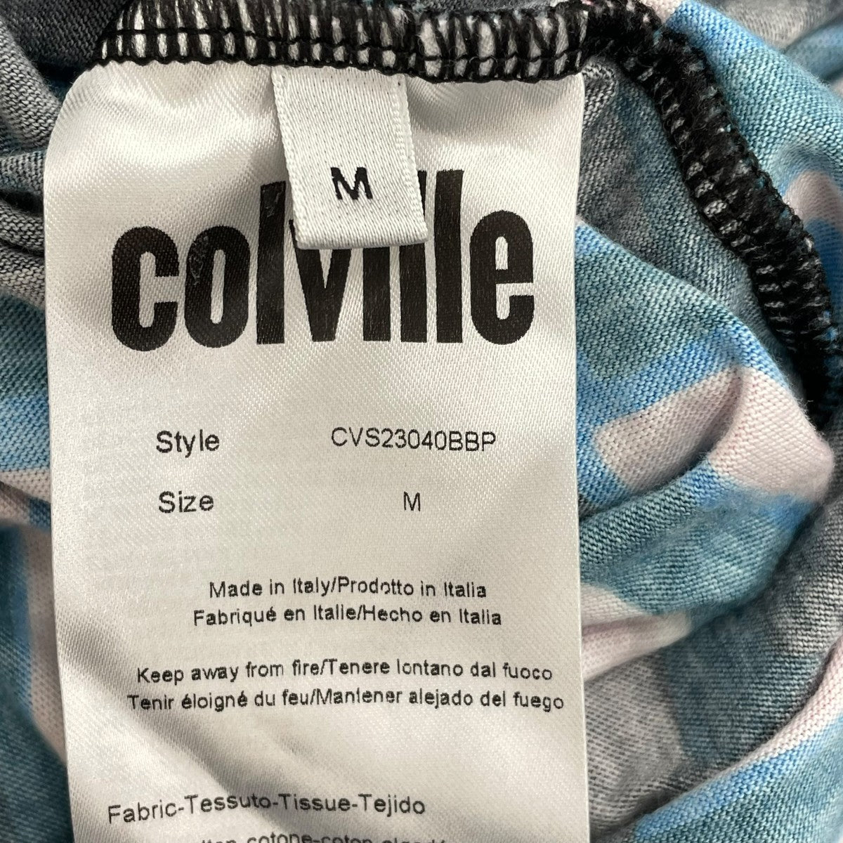 colville 総柄カットソーcvs23040bbp 古着・中古-5枚目のアイテム画像