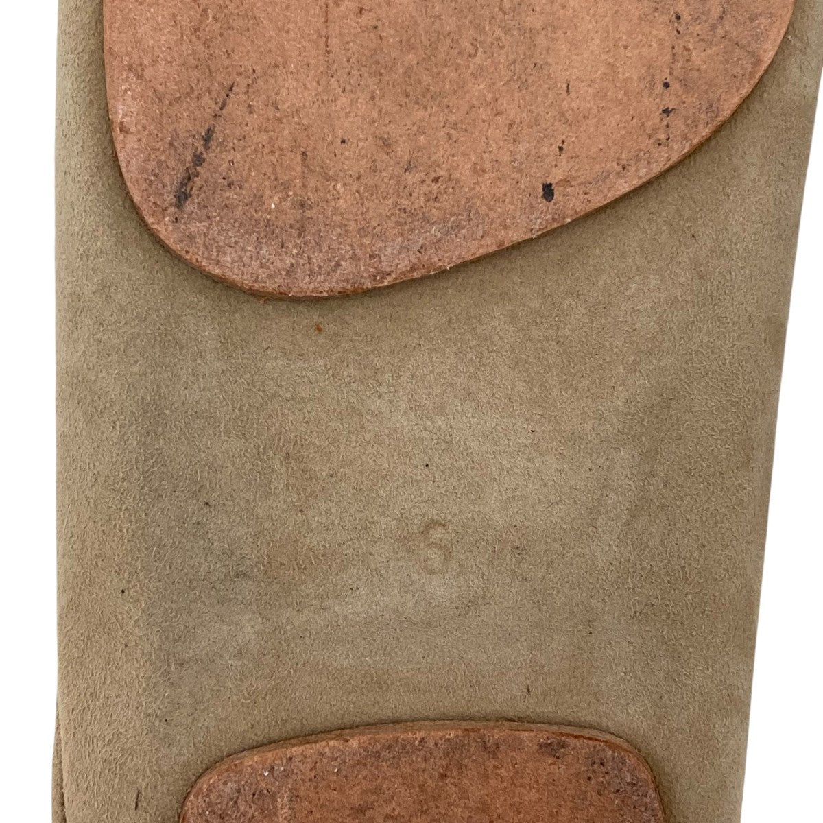 AURALEE(オーラリー) SUEDE MOCCASIN SLIPPERミュールA22SS01QD