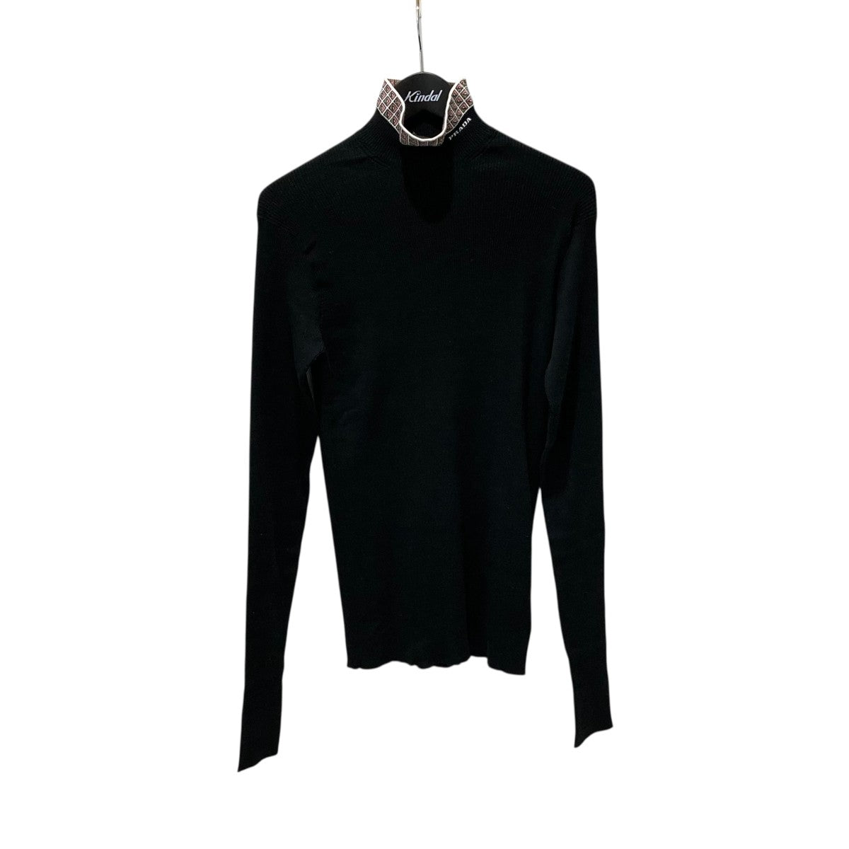 PRADA 21AW 幾何学模様タートルネック PRADA 21aw タートルネック ニット