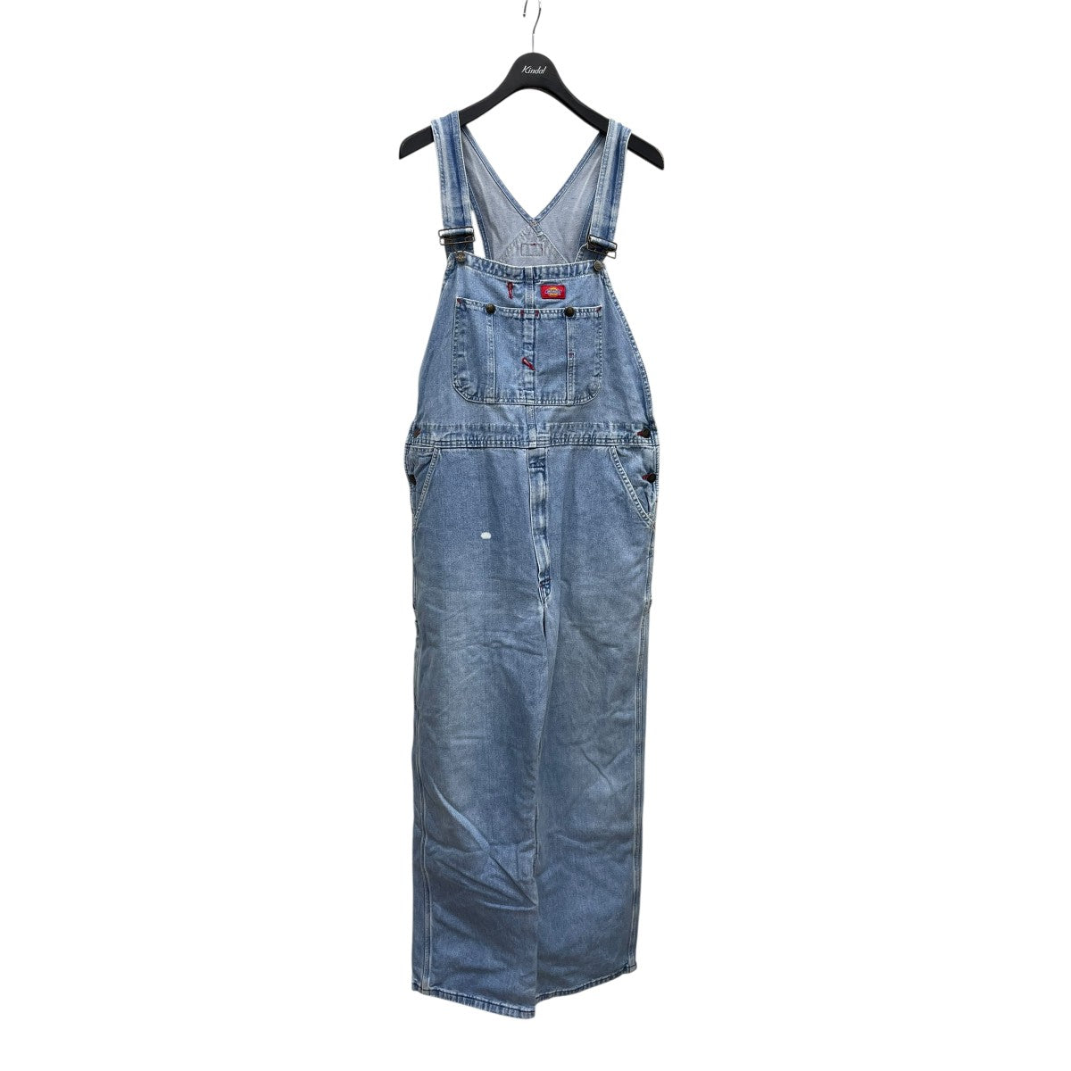 Dickies デニムオーバーオール8396SNB 古着・中古-1枚目のアイテム画像