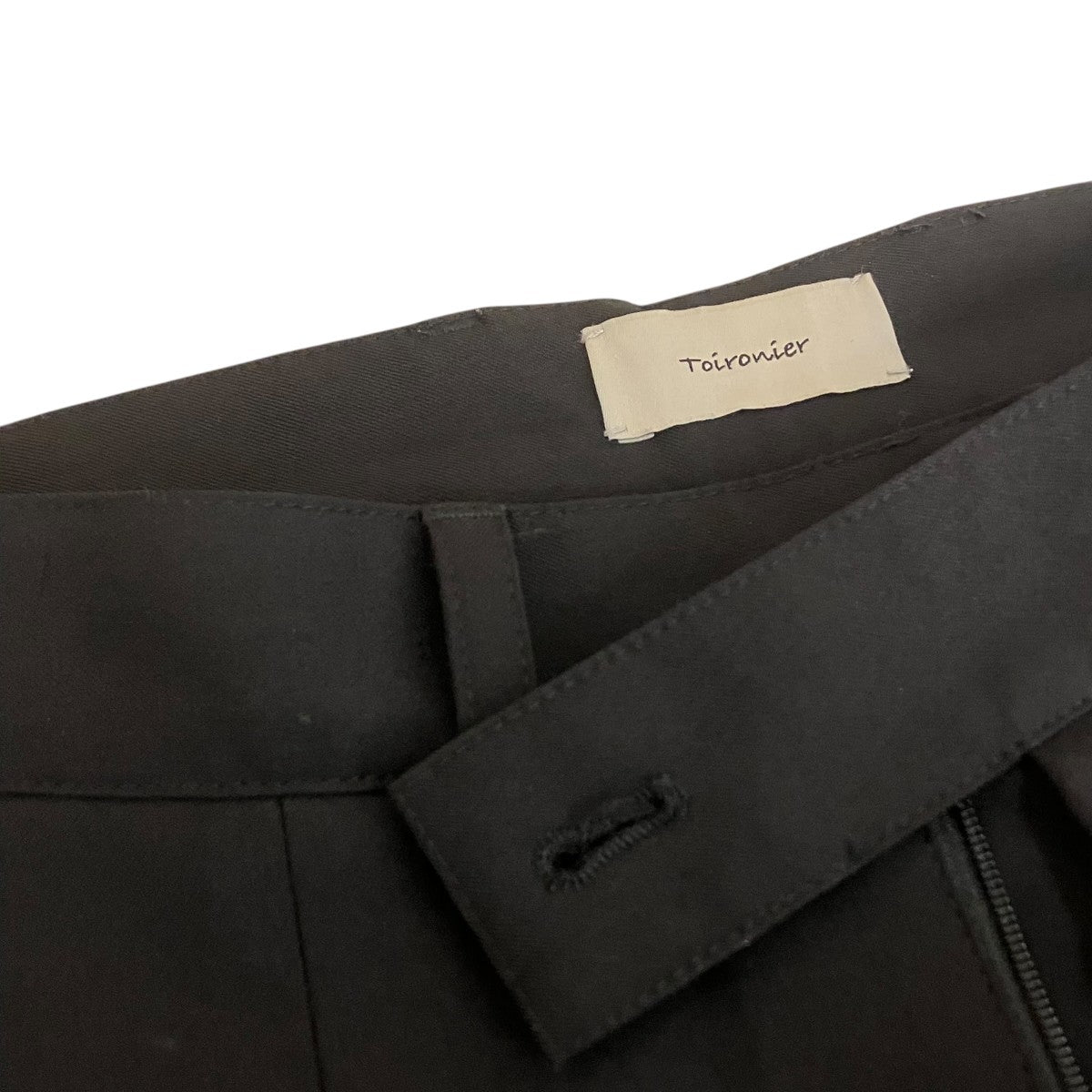 Toironier(トワロニエ) 2Tuck Wide Pantsスラックスパンツ2330005