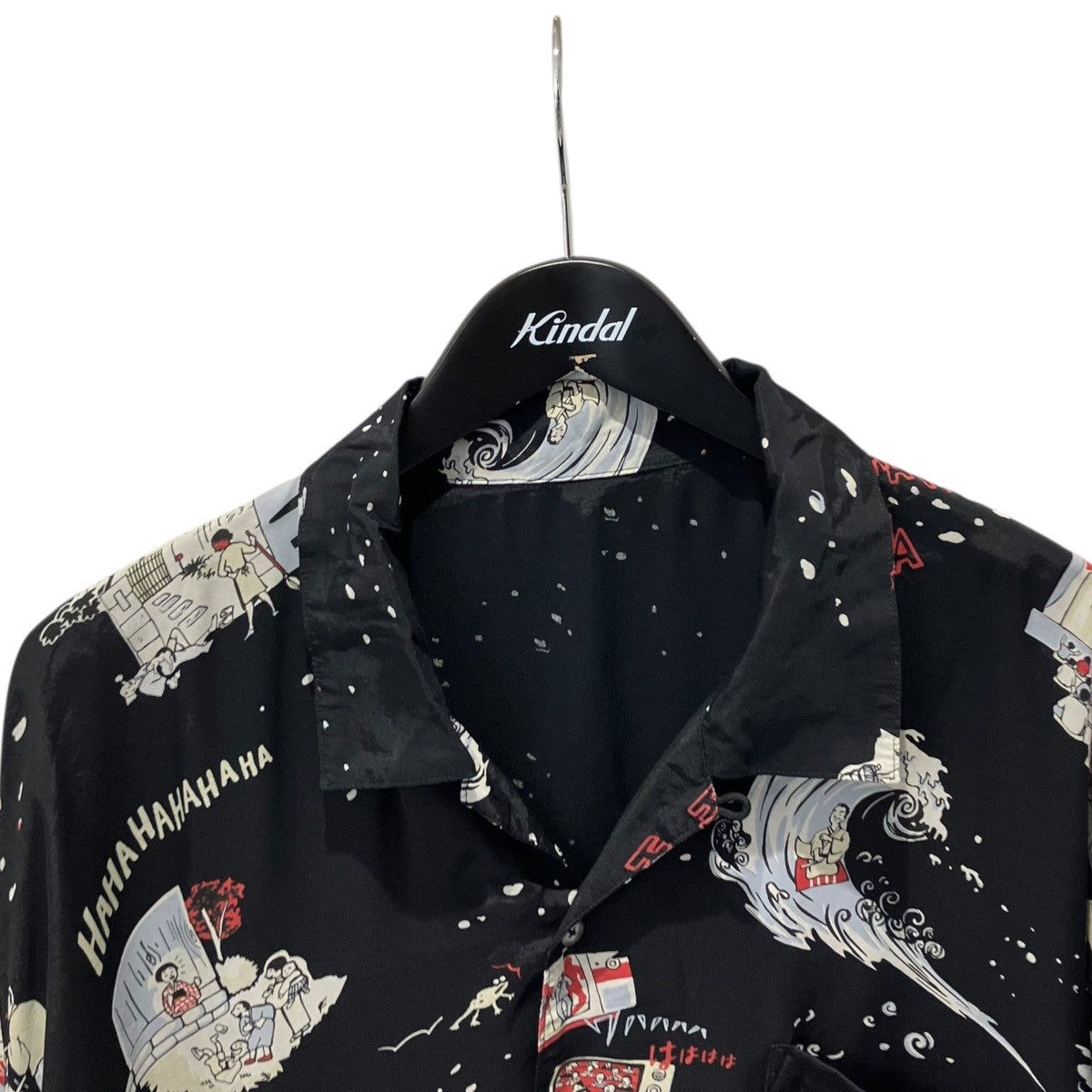 Porter Classic(ポータークラシック) 半袖シャツ ブラック サイズ M