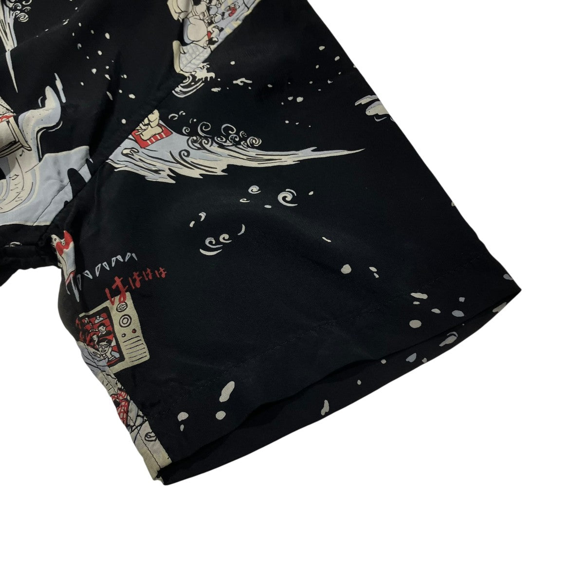 Porter Classic(ポータークラシック) 半袖シャツ ブラック サイズ M