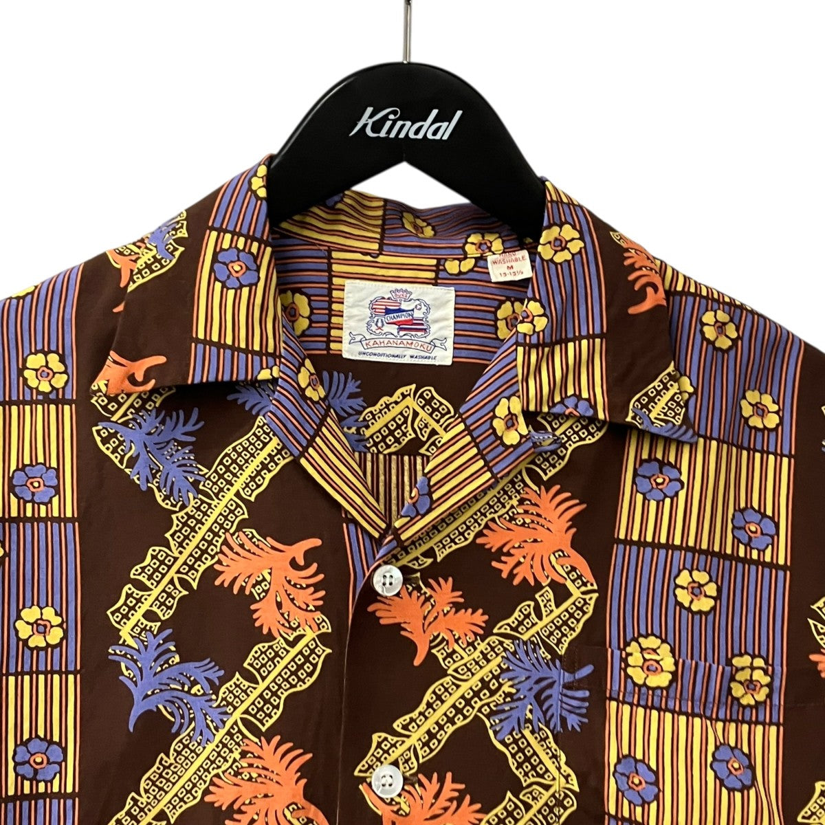 SUN SURF SPECIAL EDITION DK36206 “ABSTRACT CORAL STRIPE”アロハシャツ 古着・中古-3枚目のアイテム画像