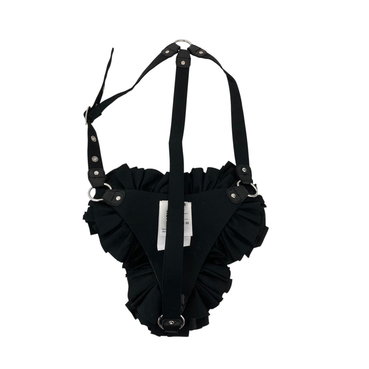 noir kei ninomiya 23SSプリーツフラワーハーネス3K-V016 古着・中古-2枚目のアイテム画像