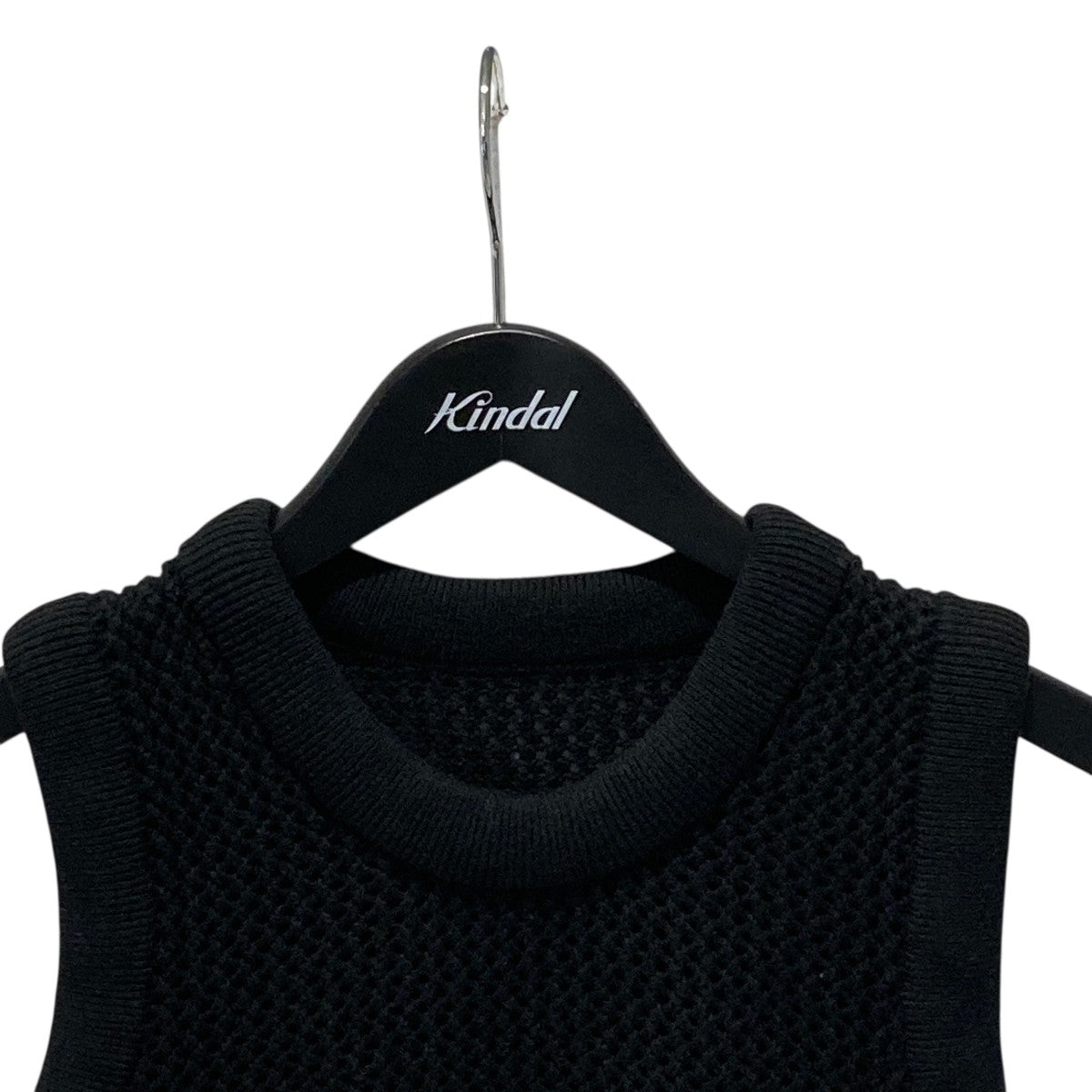 CLANE 25SS3D RIB MESH KNIT TOPSニットベスト19106-2002 古着・中古-3枚目のアイテム画像