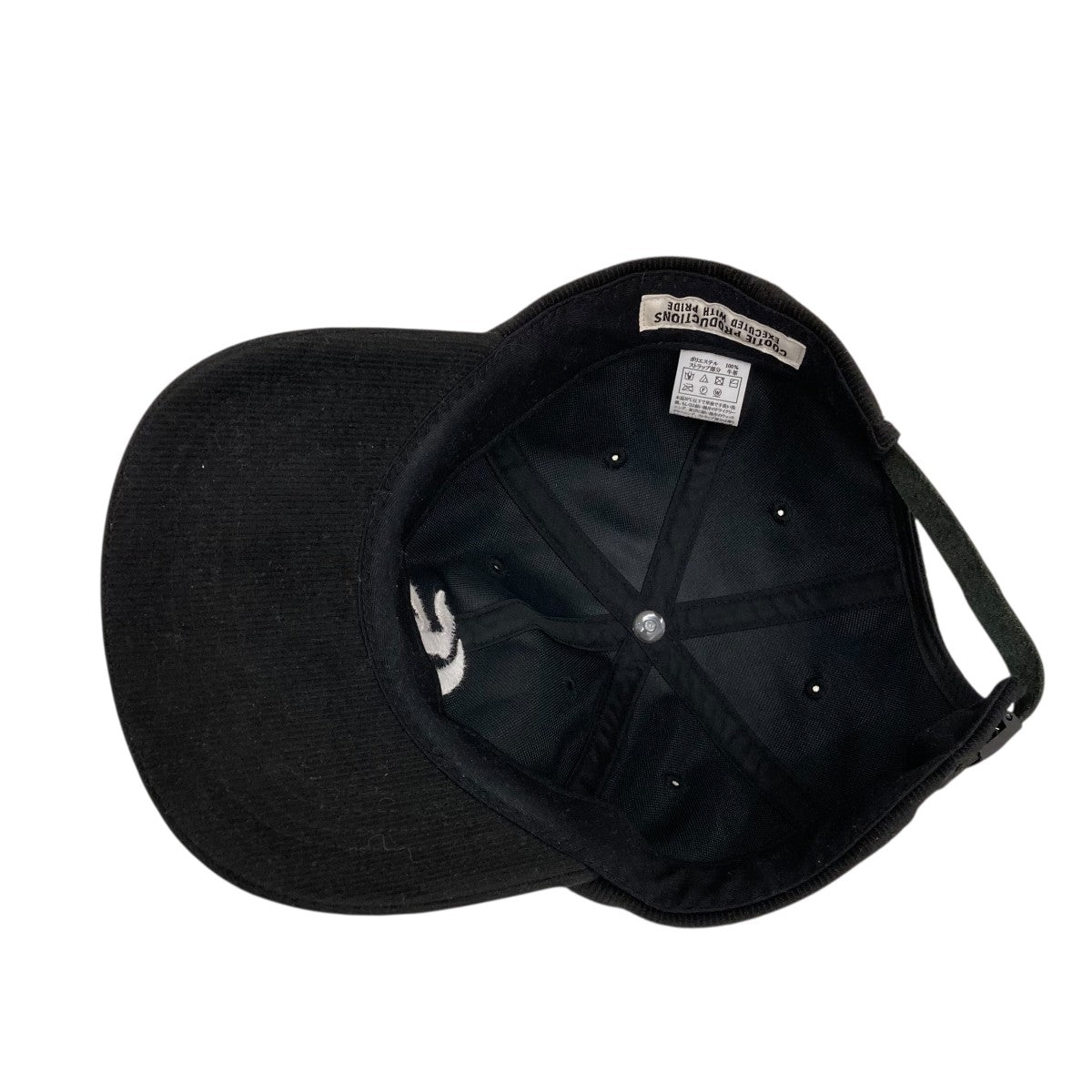 COOTIE(クーティー) polyester CORDUROY 6 PANEL CAP