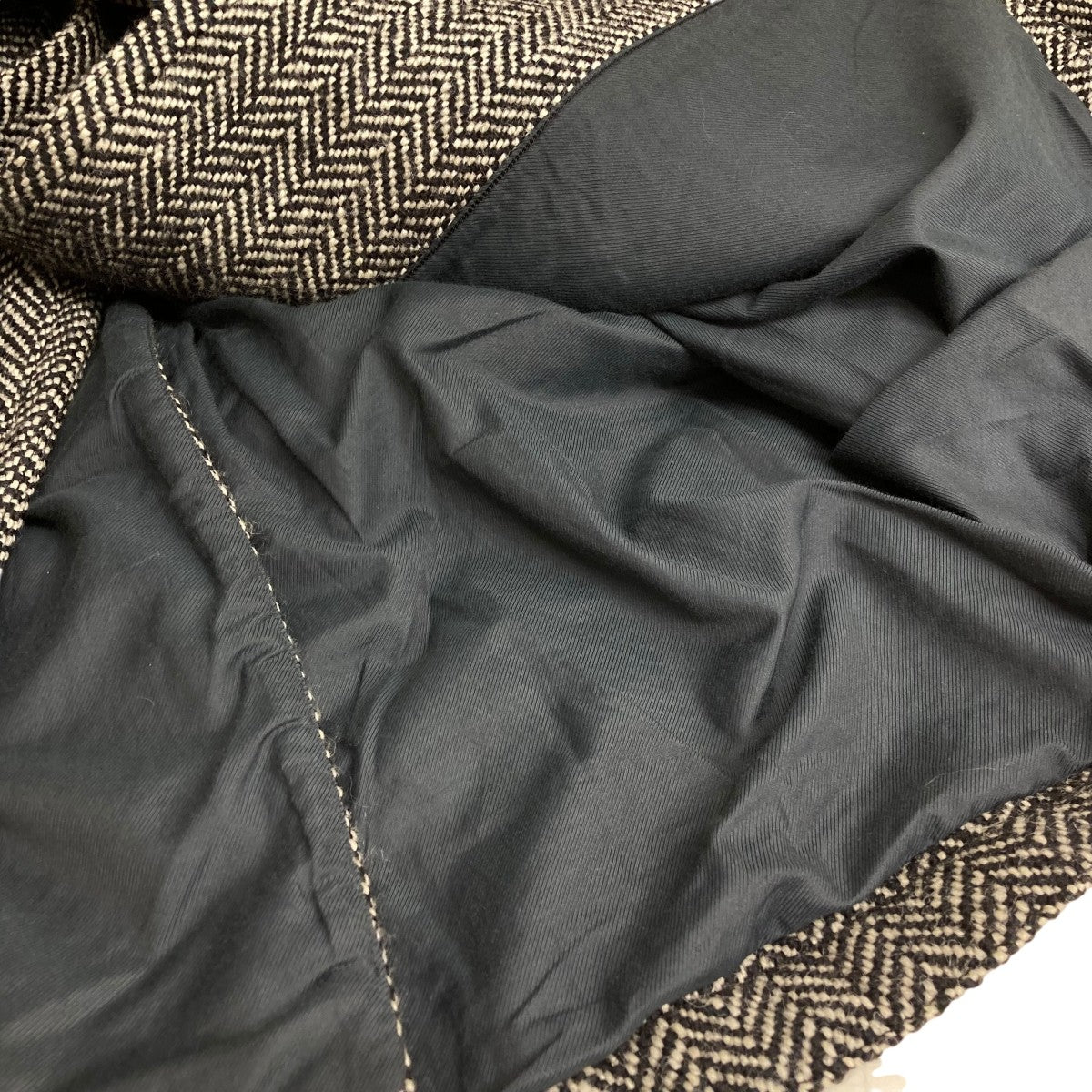 MARNI(マルニ) 20SSウールヘリンボーンチェスターコート