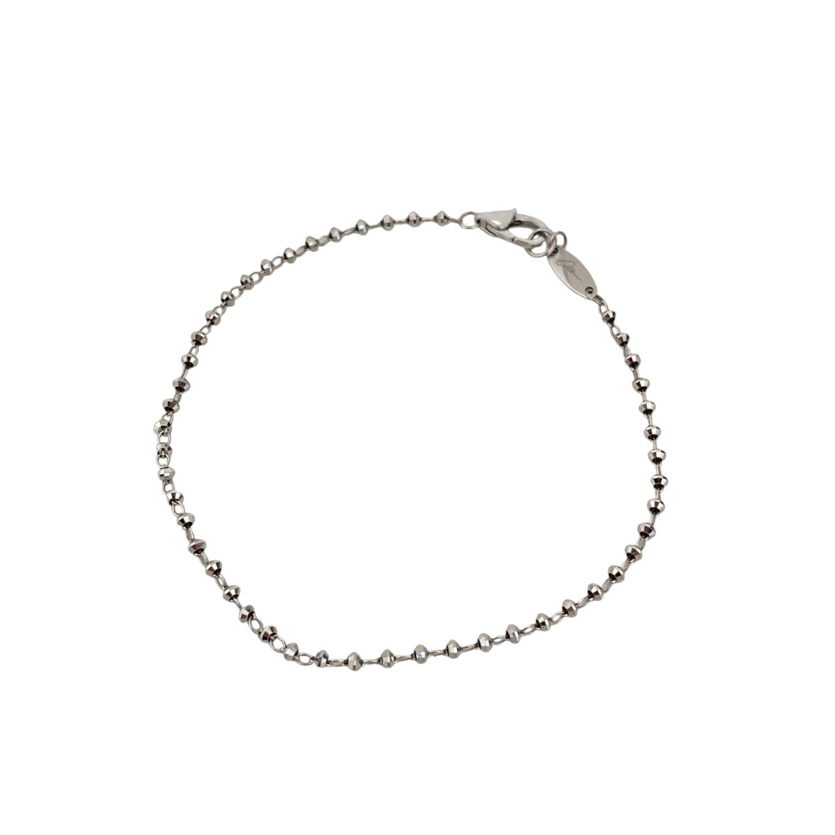 Oeau オー ダイヤモンドカット　チェーンブレスレット oeau(オー) DIAMOND CUT CHAINダイヤモンドカットチェーンブレスレット